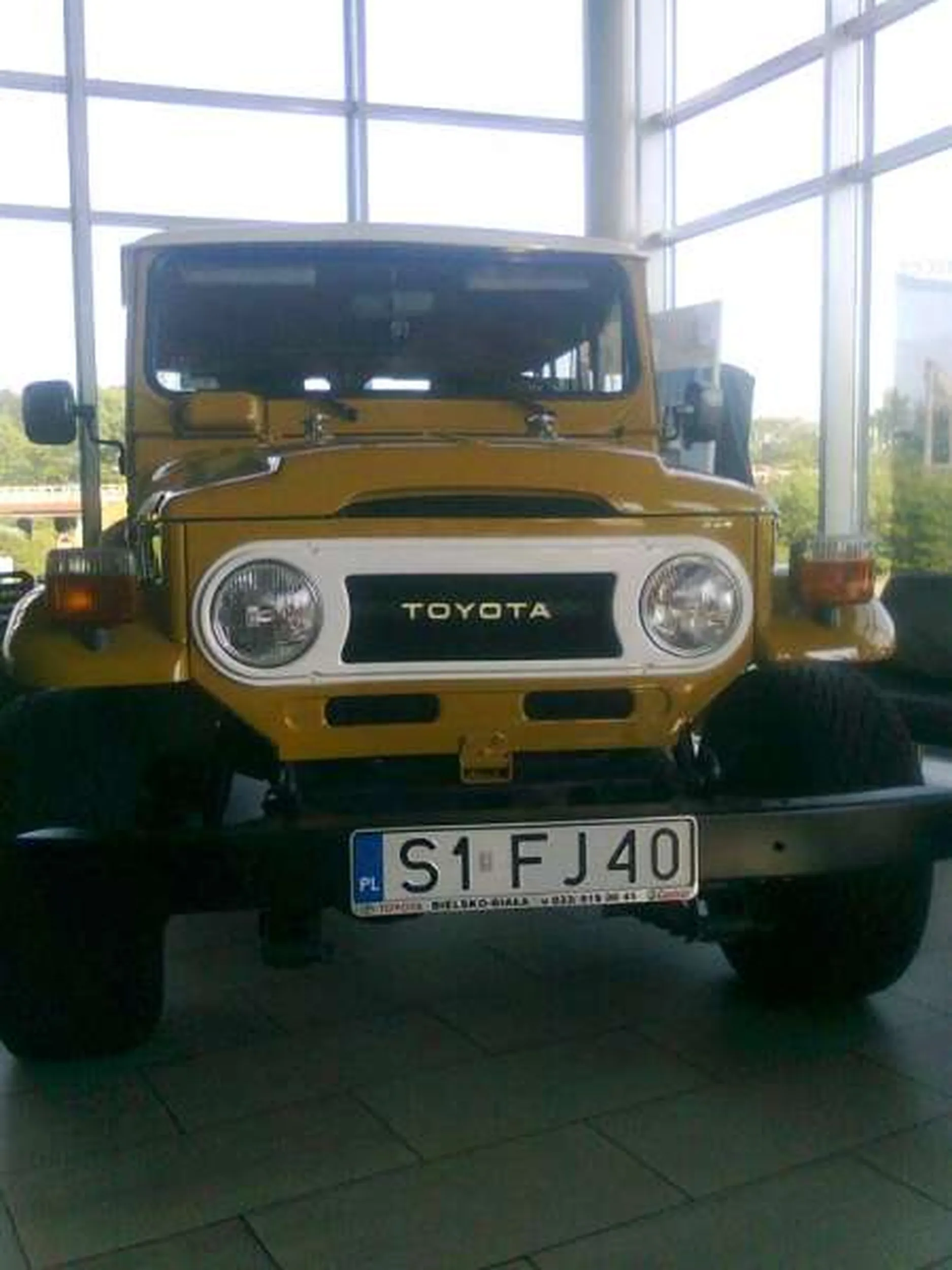 Fajny numer, blacha S1 FJ40