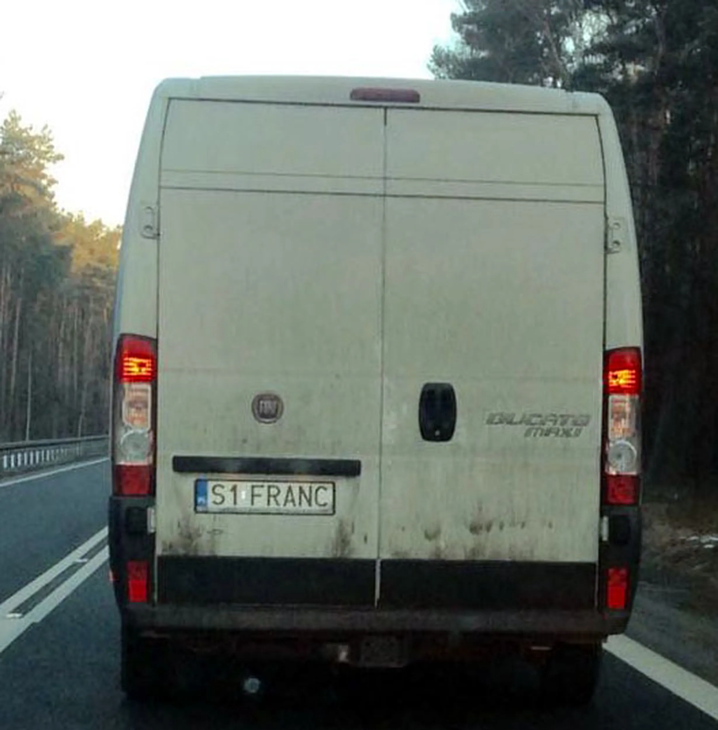 Fajny numer, blacha S1 FRANC