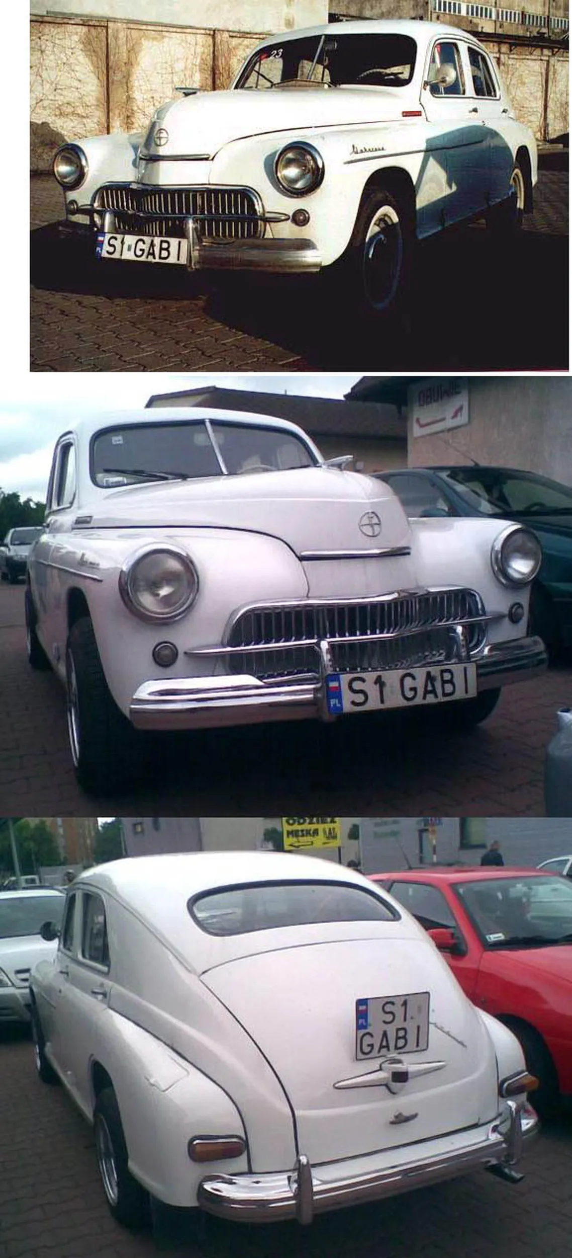 Fajny numer, blacha S1 GABI