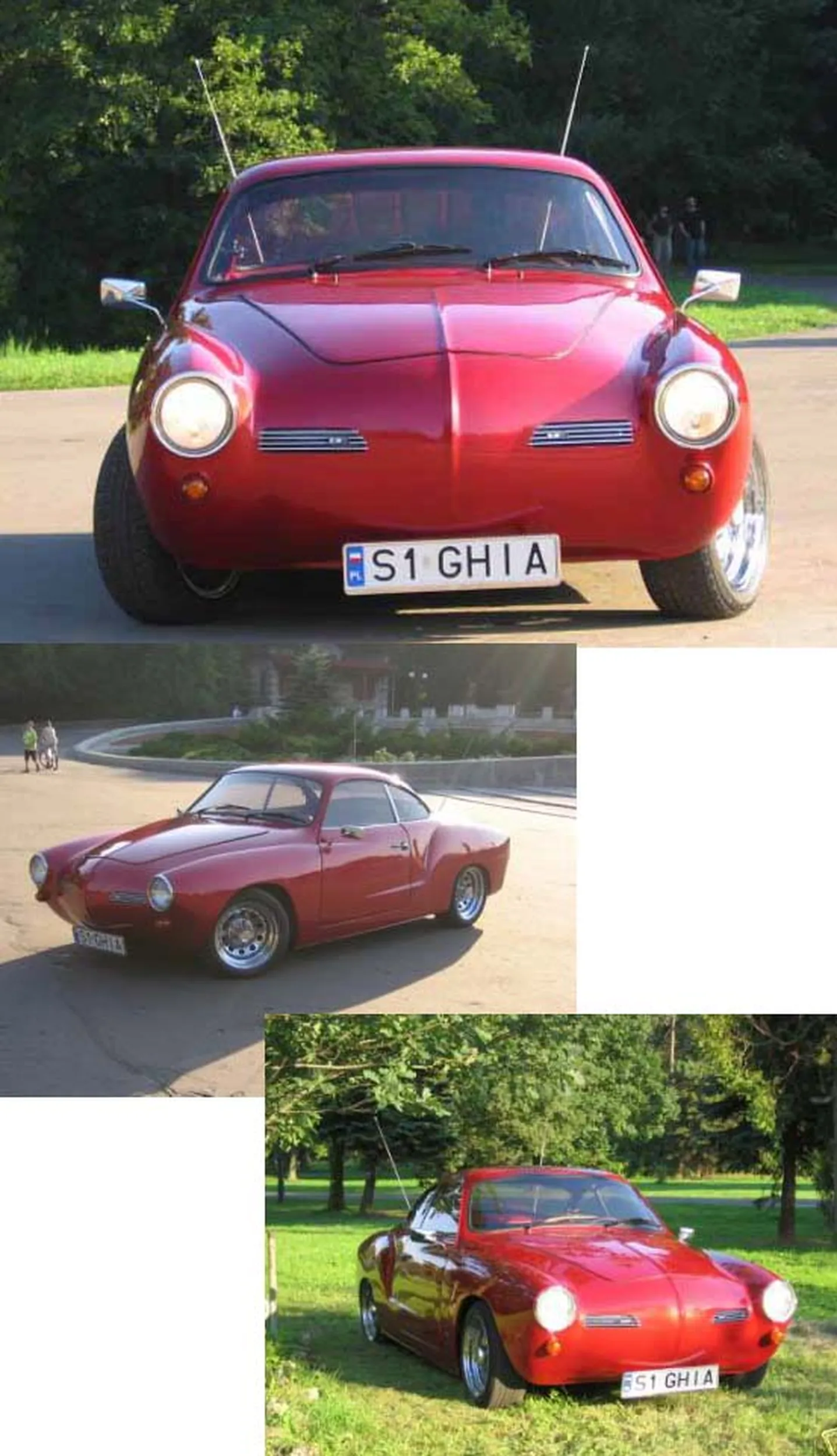 Fajny numer, blacha S1 GHIA