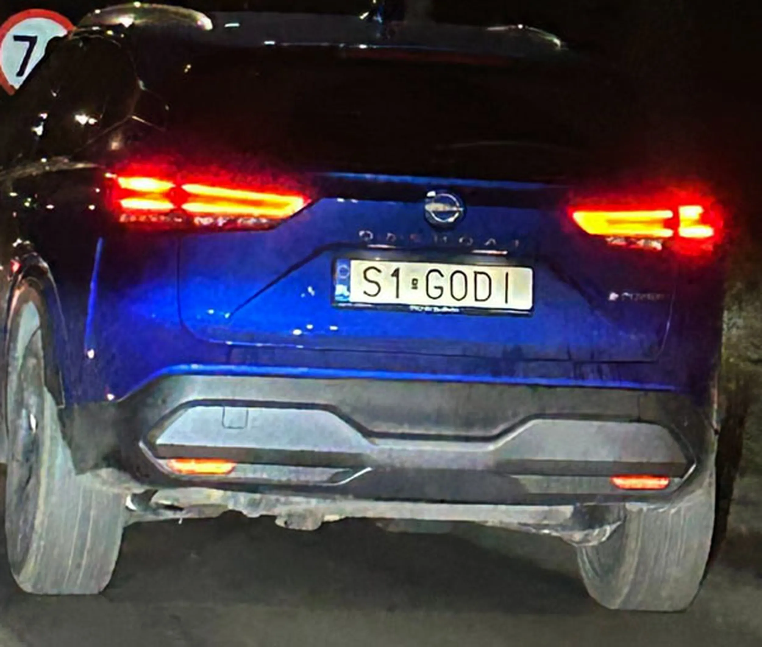 Fajny numer, blacha S1 GODI