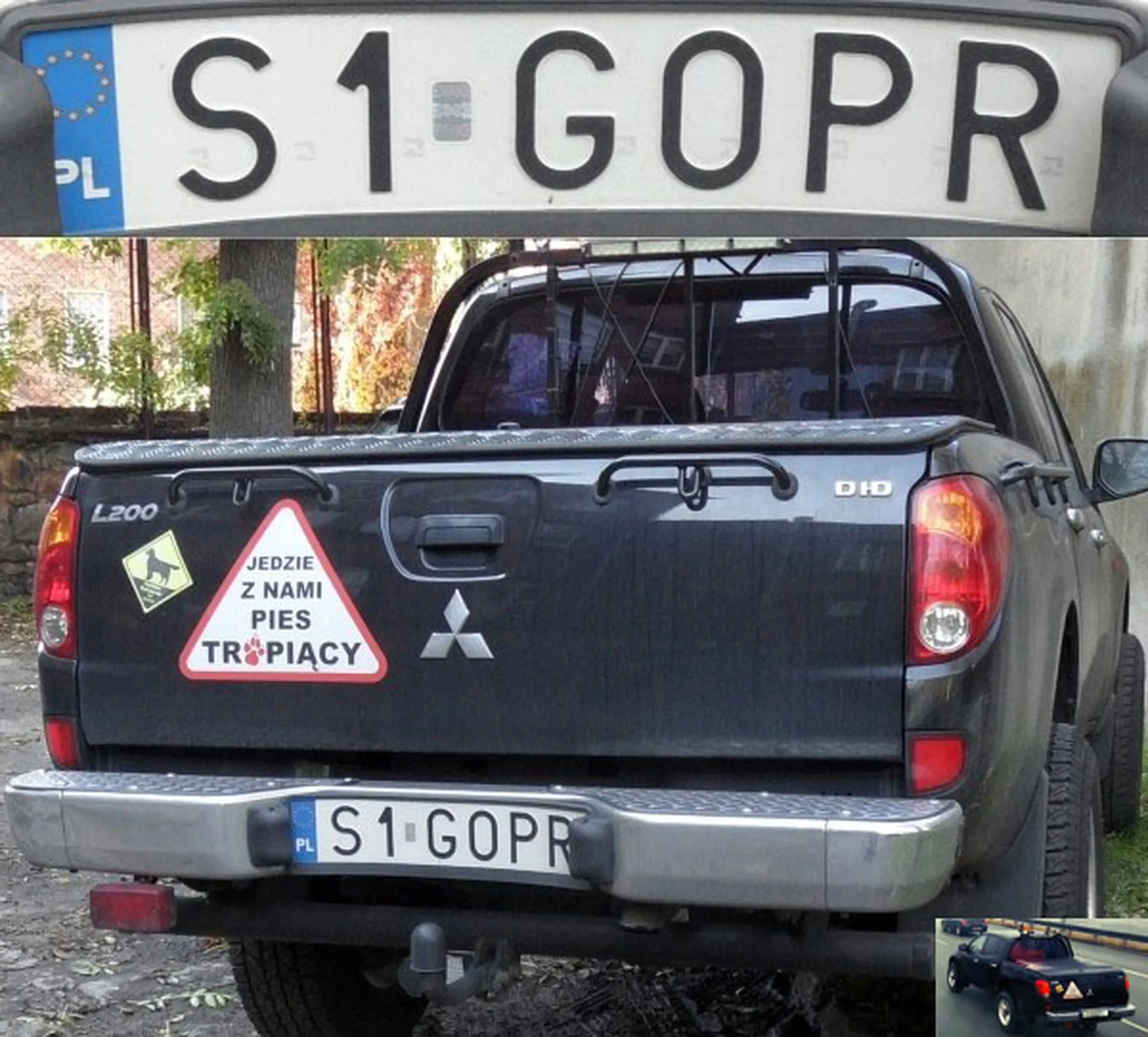 Fajny numer, blacha S1 GOPR