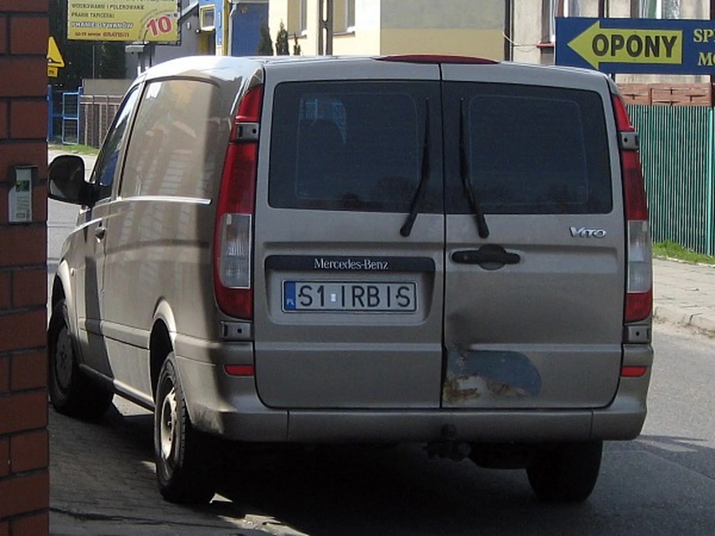 Fajny numer, blacha S1 IRBIS