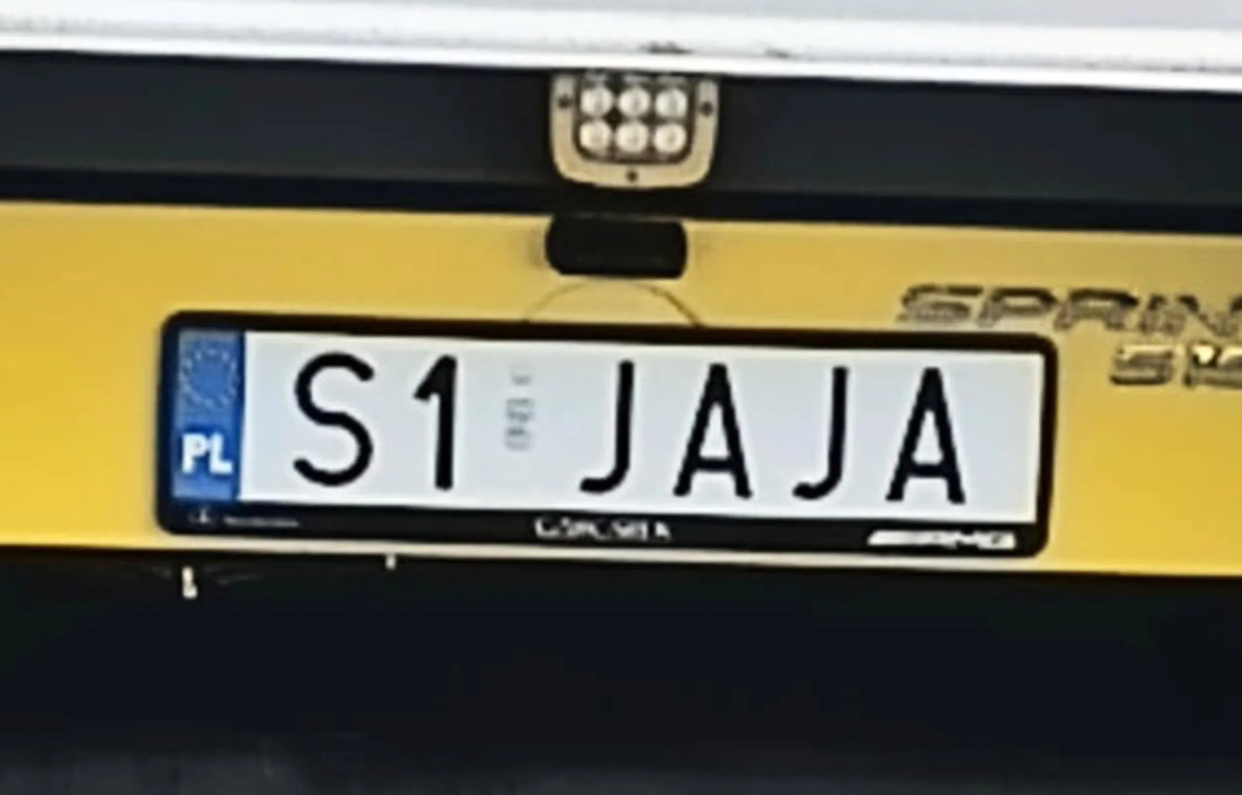 Fajny numer, blacha S1 JAJA