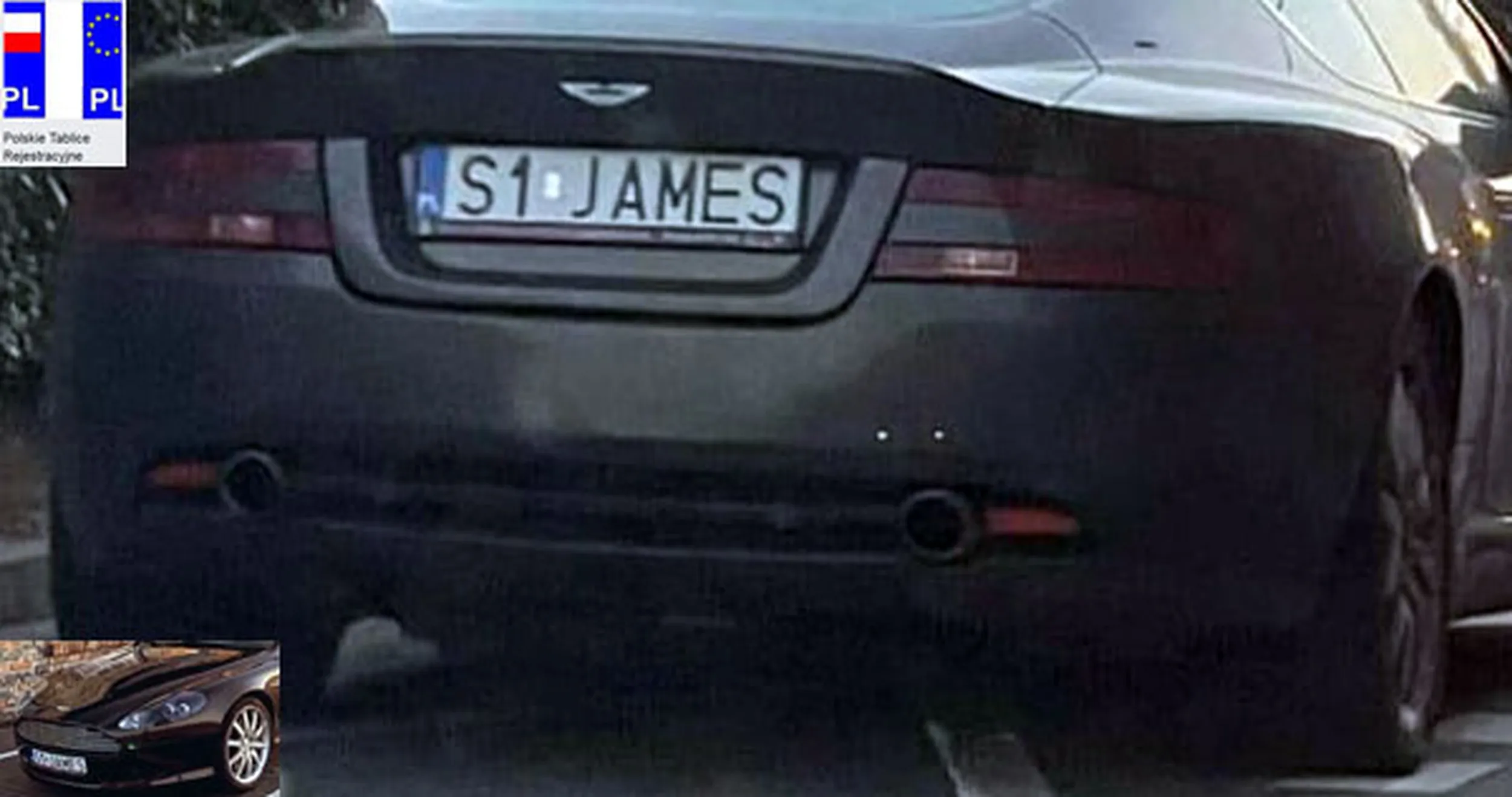 Fajny numer, blacha S1 JAMES