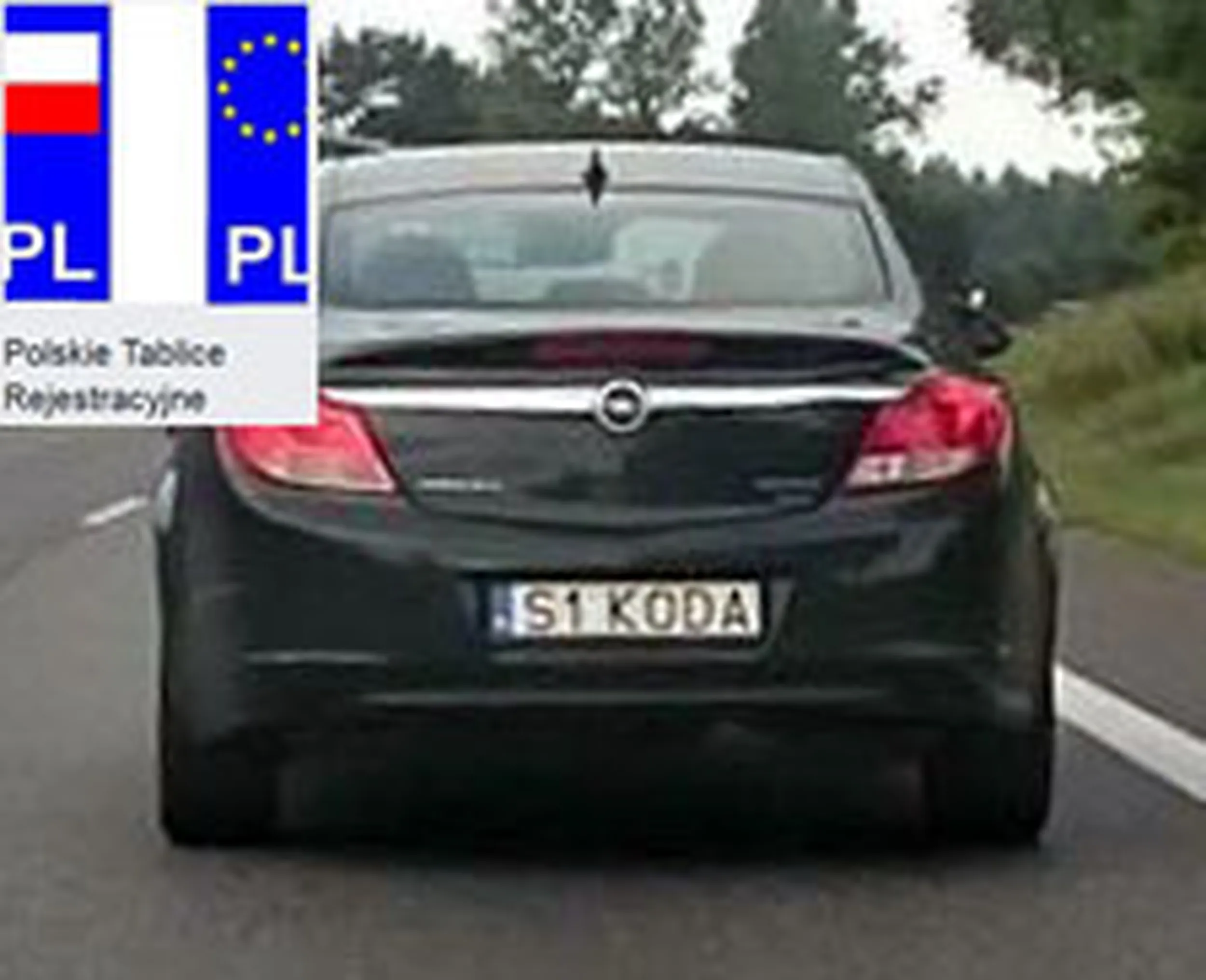 Fajny numer, blacha S1 KODA