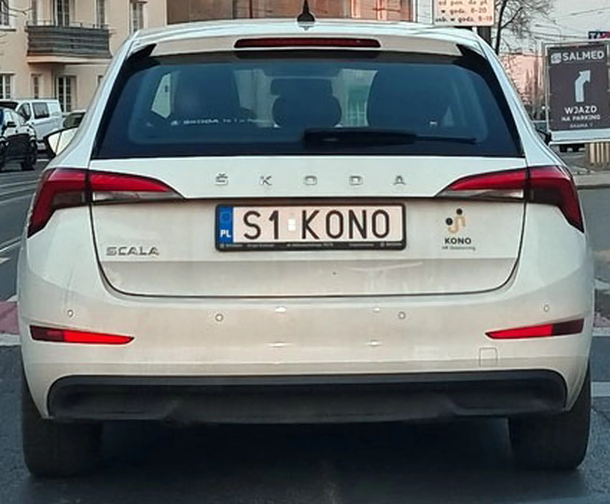 Fajny numer, blacha S1 KONO