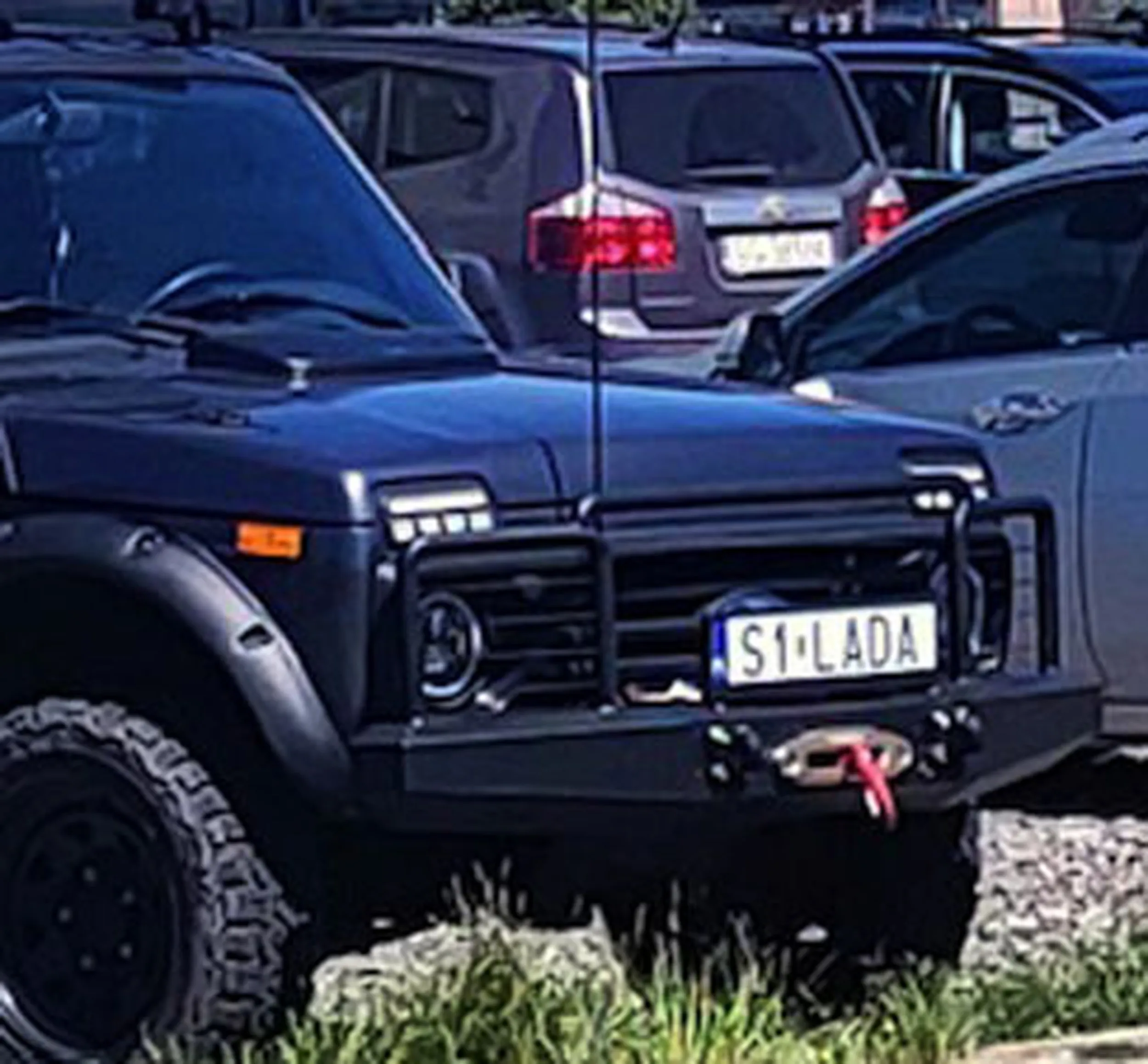 Fajny numer, blacha S1 LADA