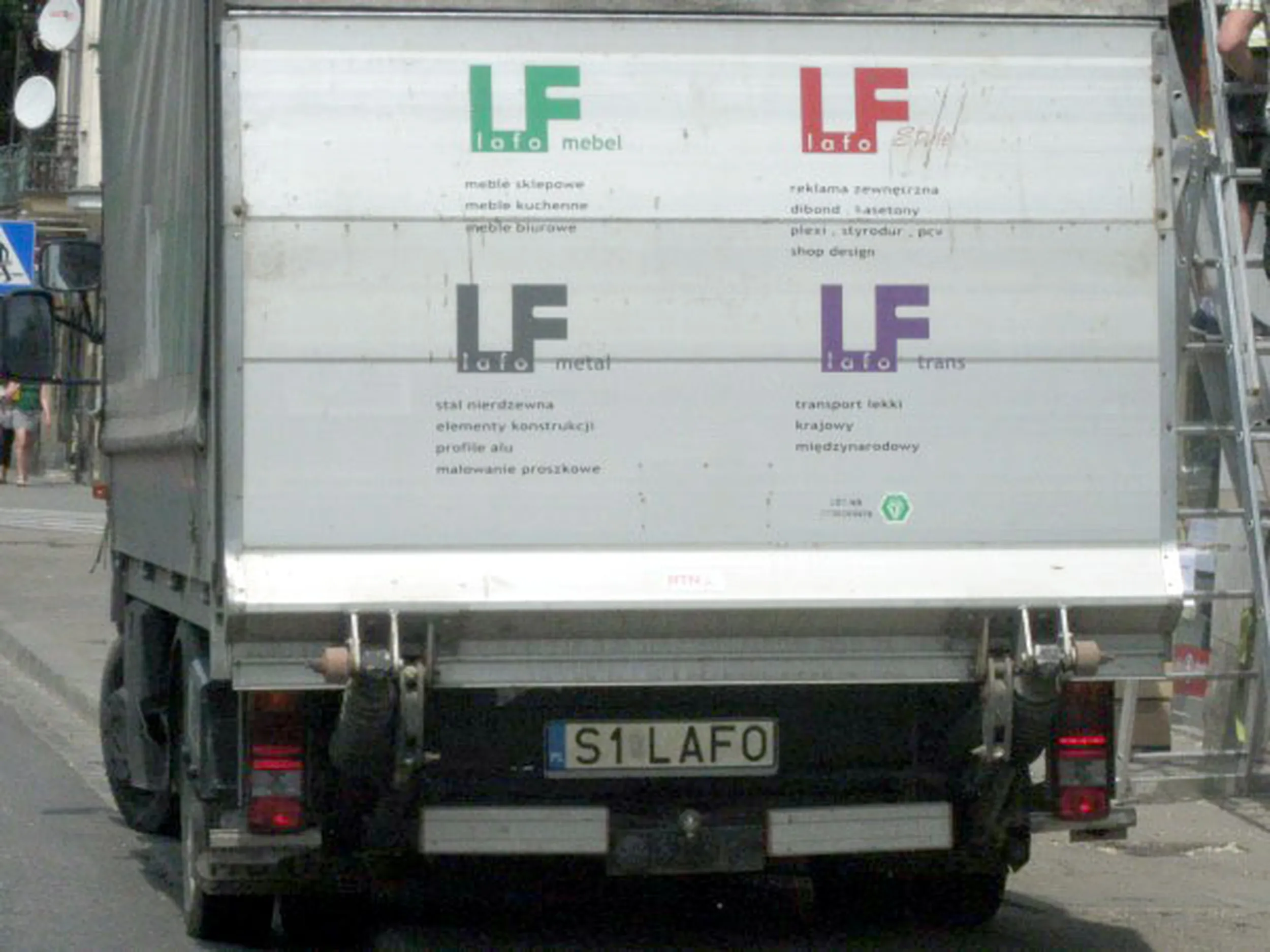 Fajny numer, blacha S1 LAFO