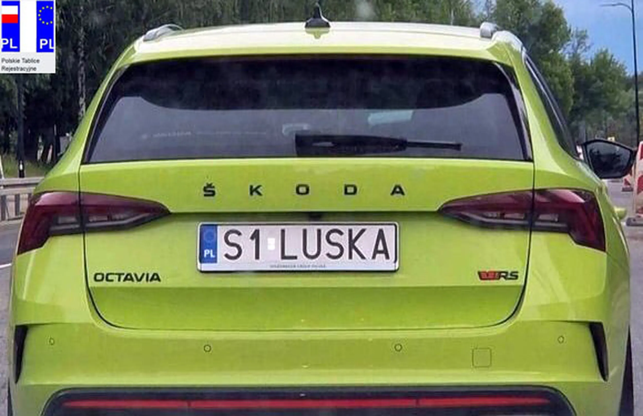 Fajny numer, blacha S1 LUSKA