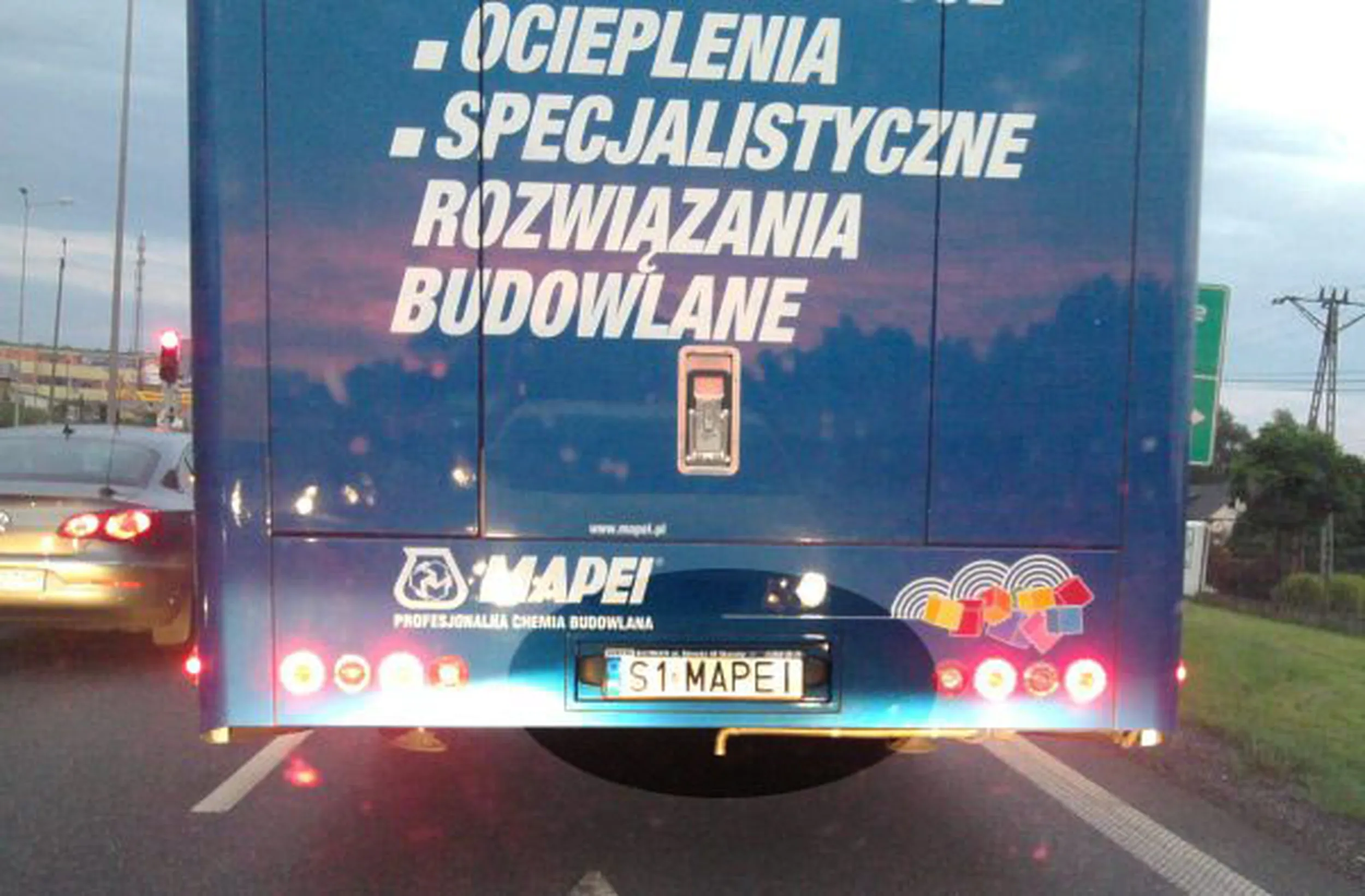 Fajny numer, blacha S1 MAPEI