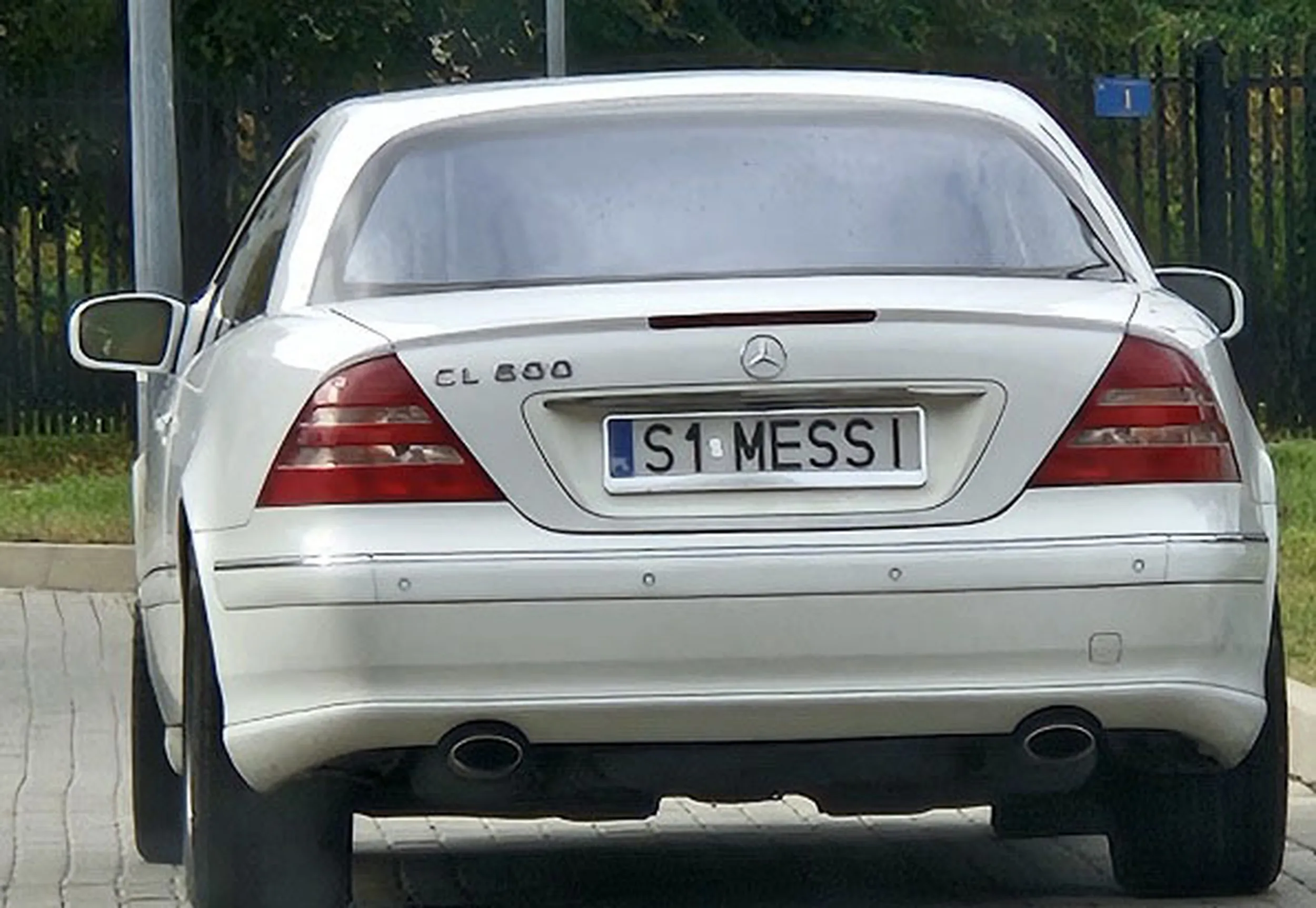 Fajny numer, blacha S1 MESSI