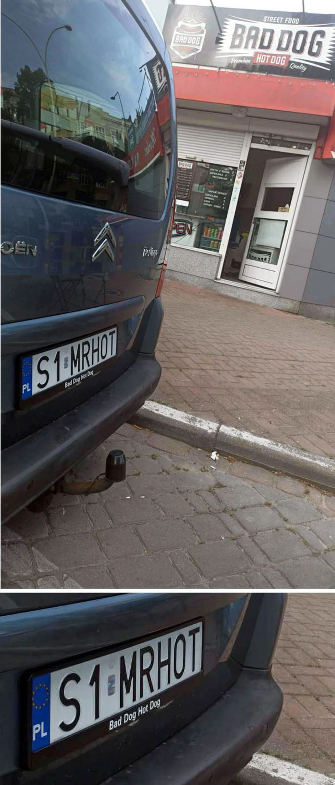 Fajny numer, blacha S1 MRHOT