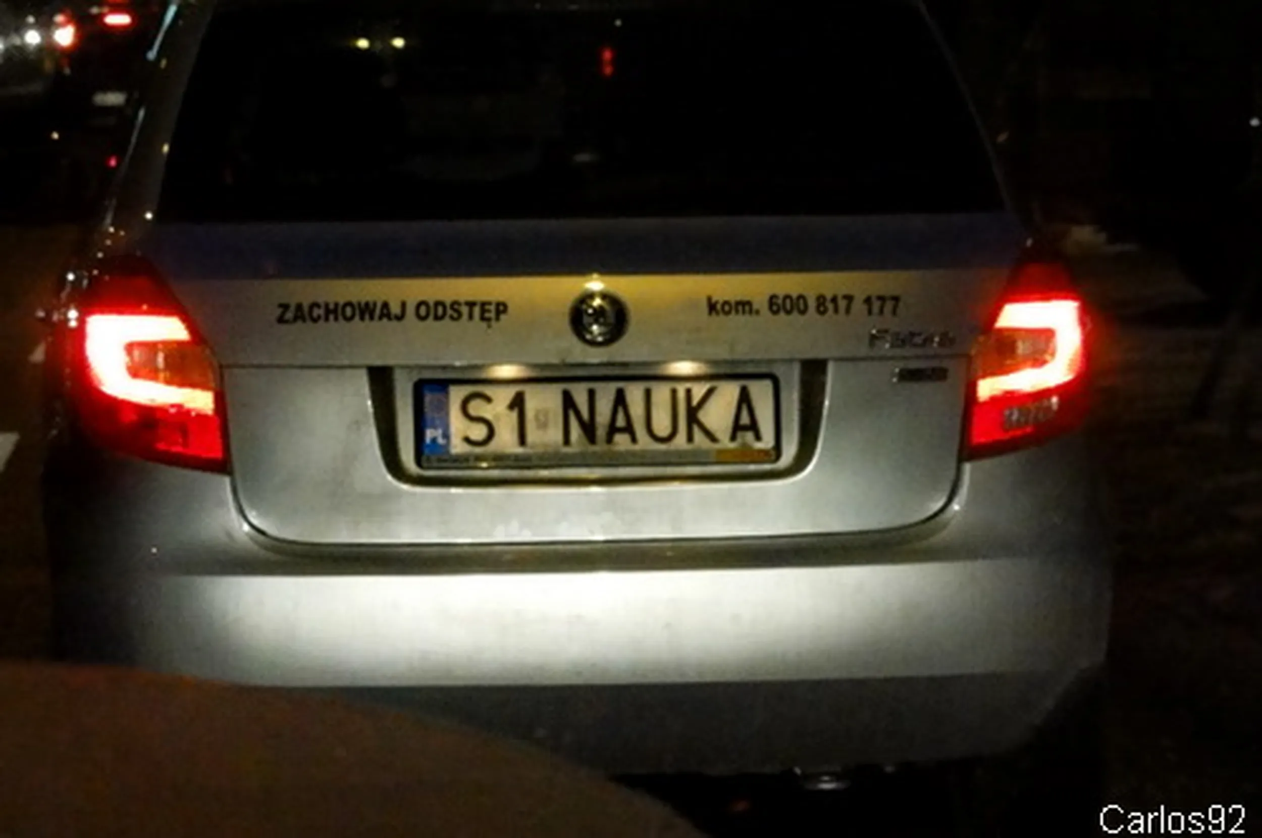 Fajny numer, blacha S1 NAUKA