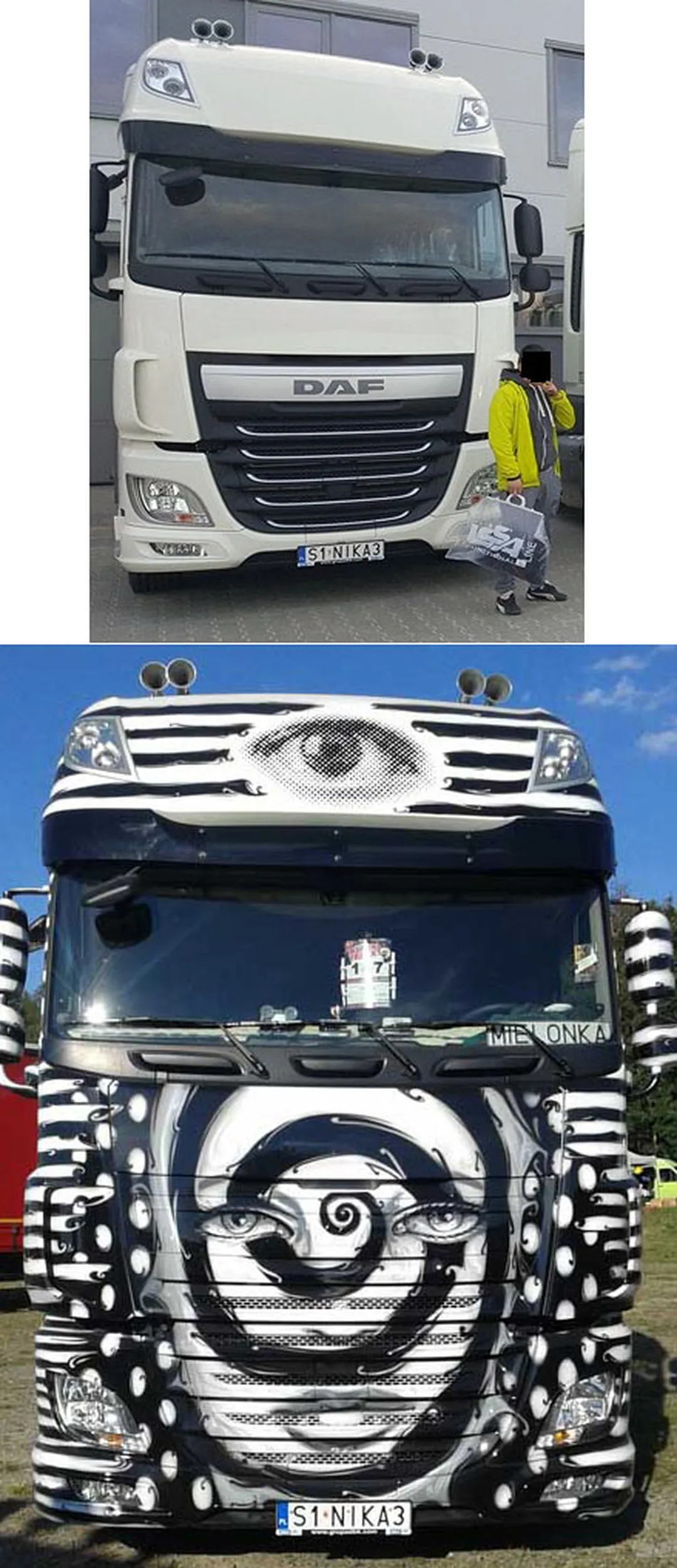 Fajny numer, blacha S1 NIKA3