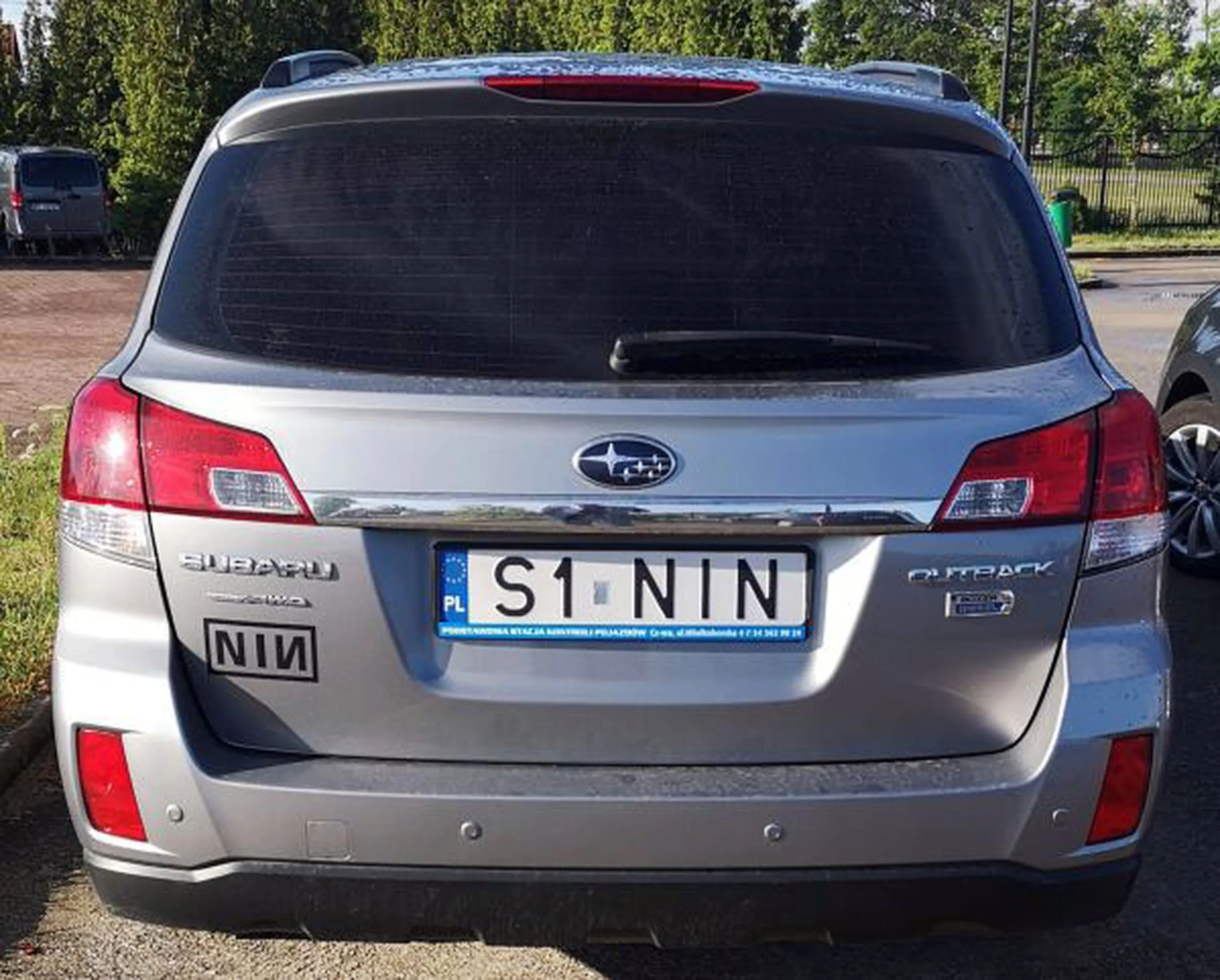 Fajny numer, blacha S1 NIN