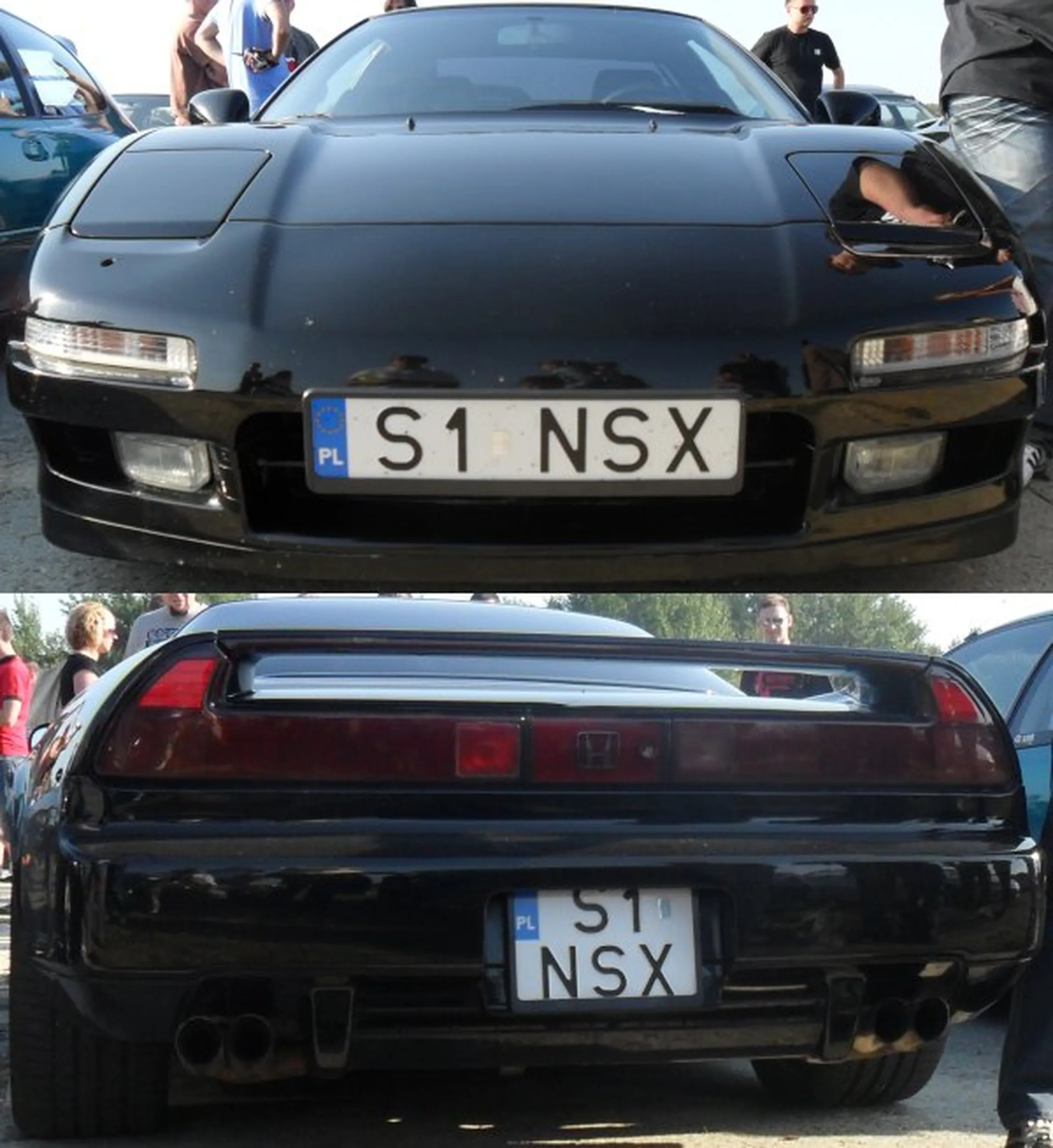 Fajny numer, blacha S1 NSX