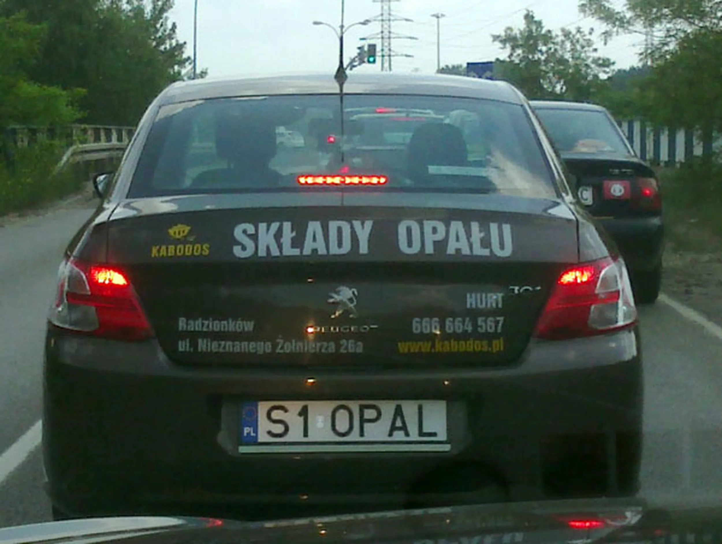 Fajny numer, blacha S1 OPAL