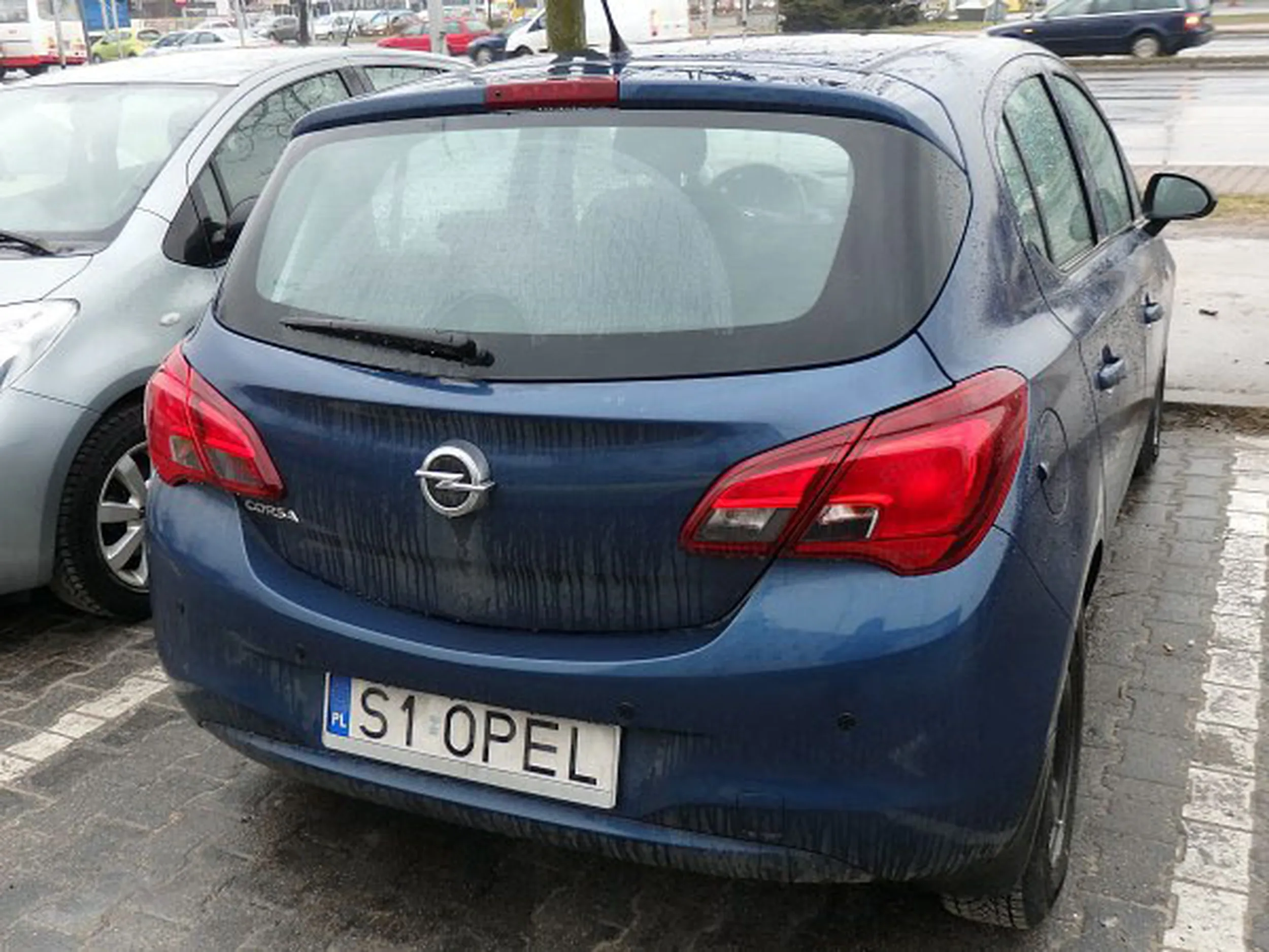 Fajny numer, blacha S1 OPEL