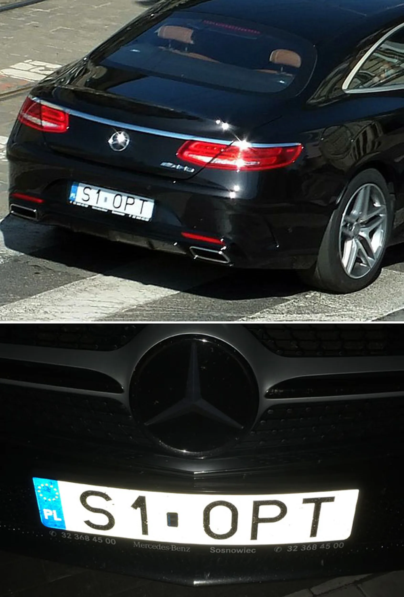 Fajny numer, blacha S1 OPT