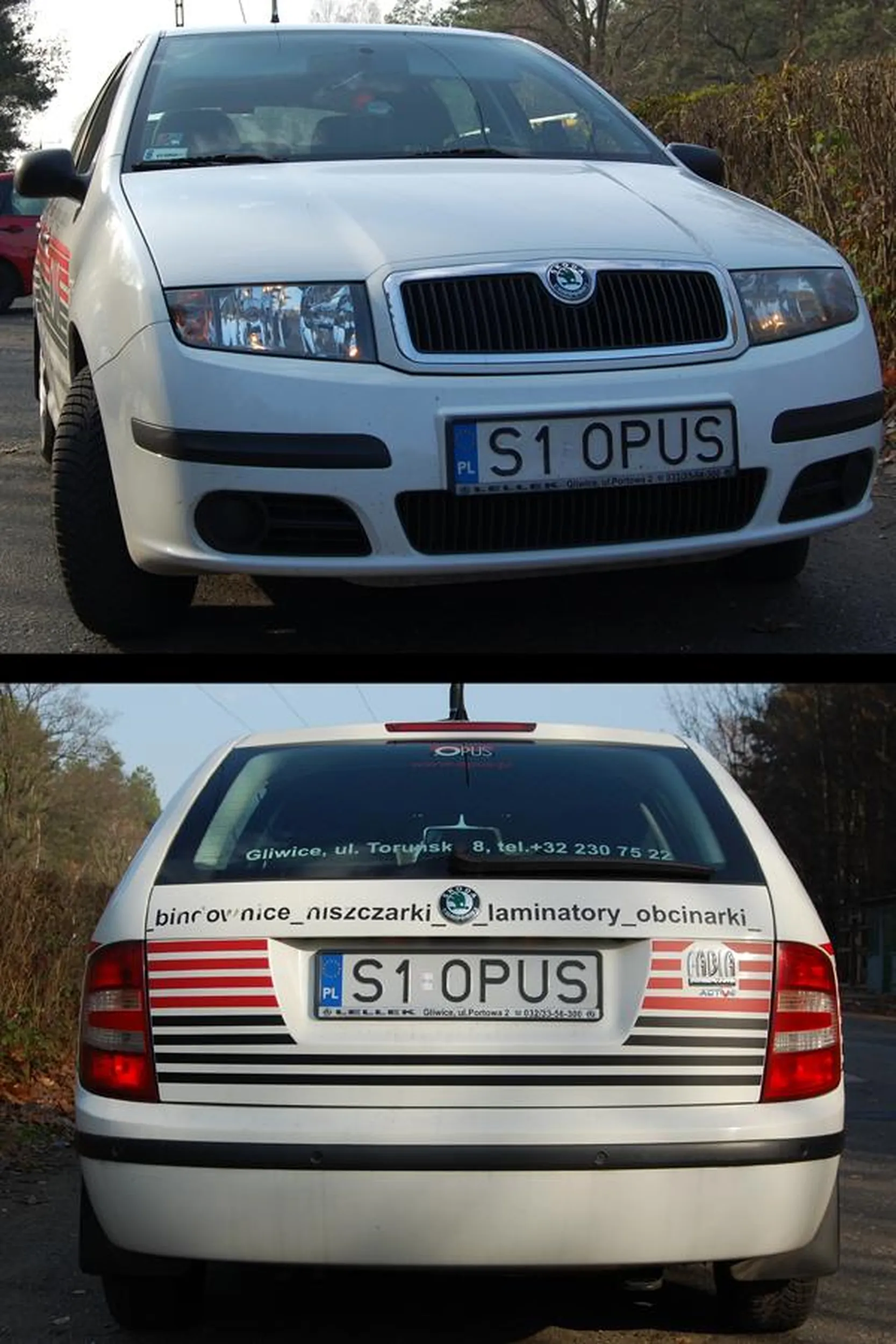 Fajny numer, blacha S1 OPUS