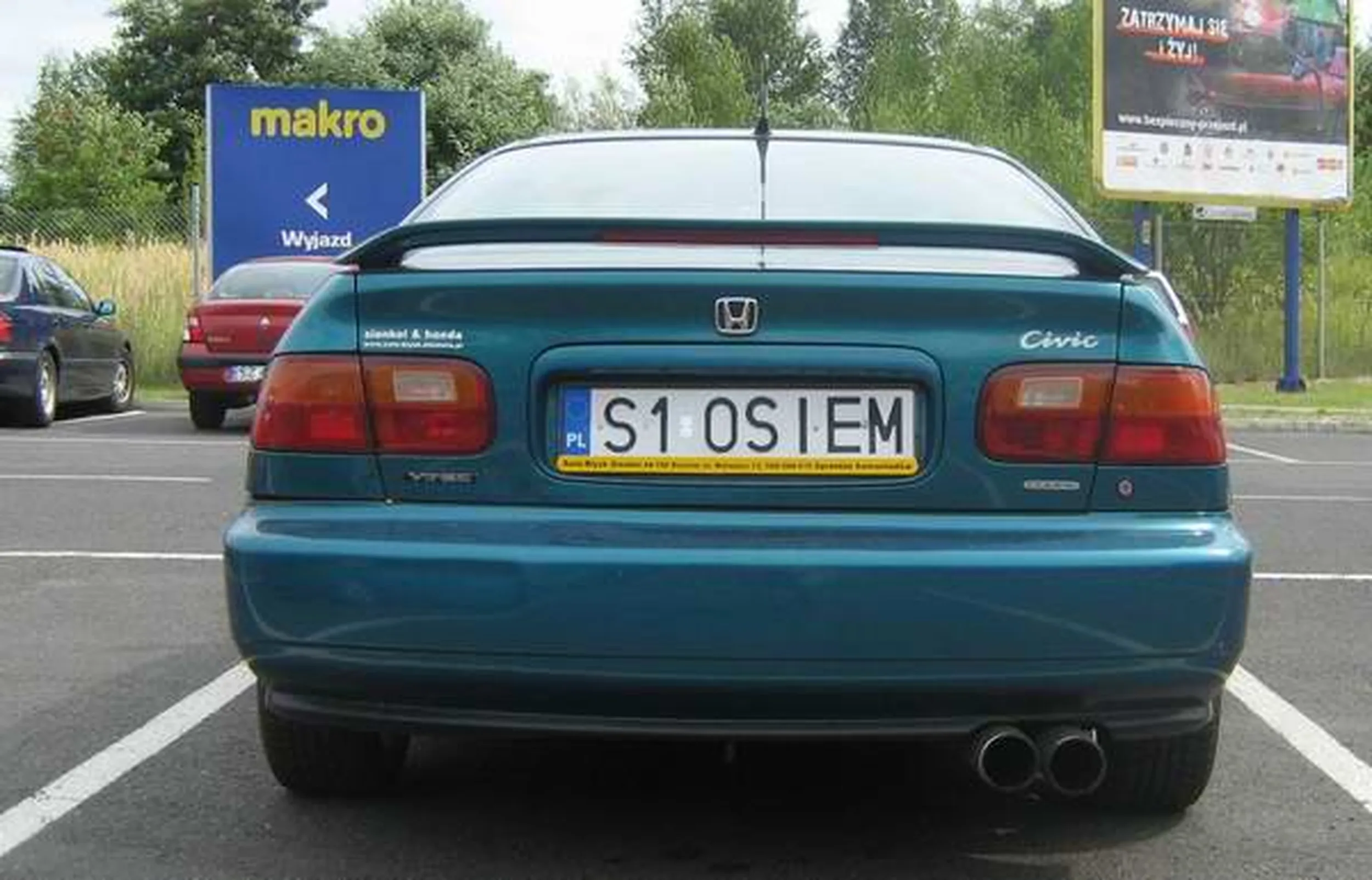 Fajny numer, blacha S1 OSIEM