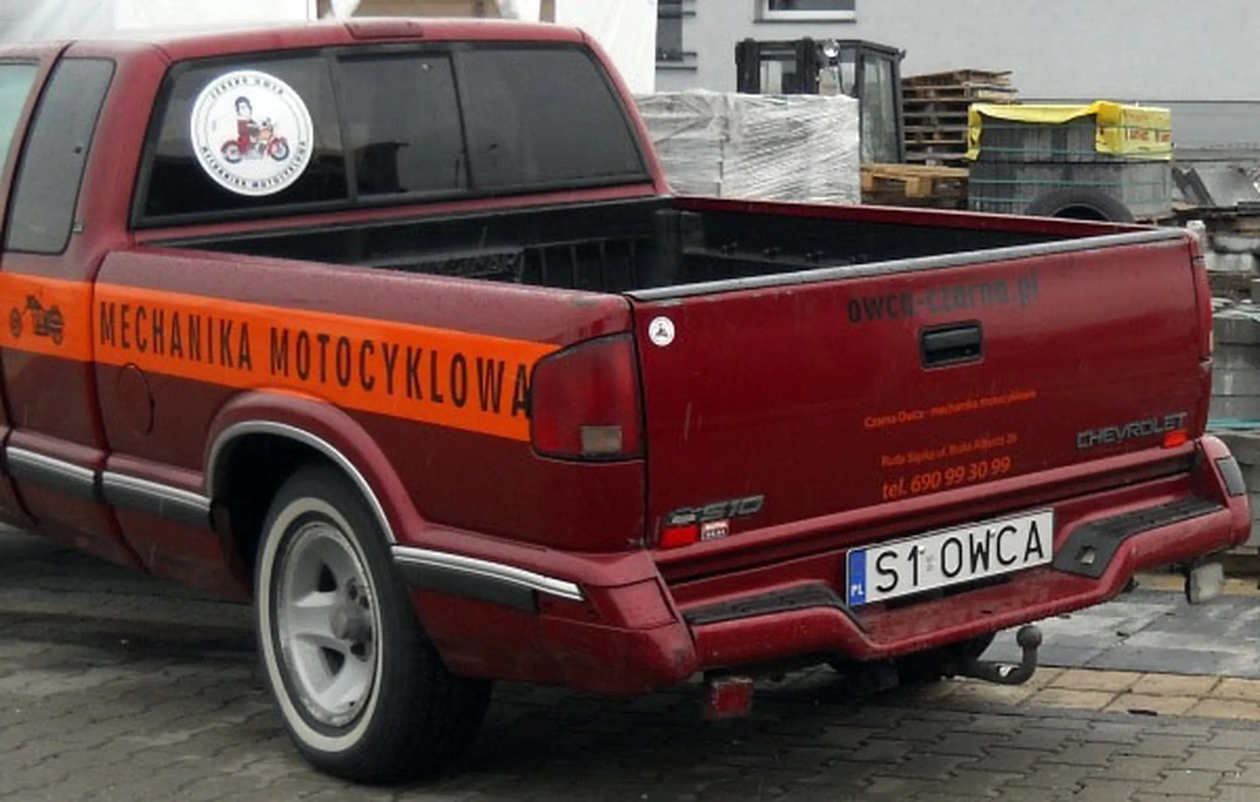 Fajny numer, blacha S1 OWCA