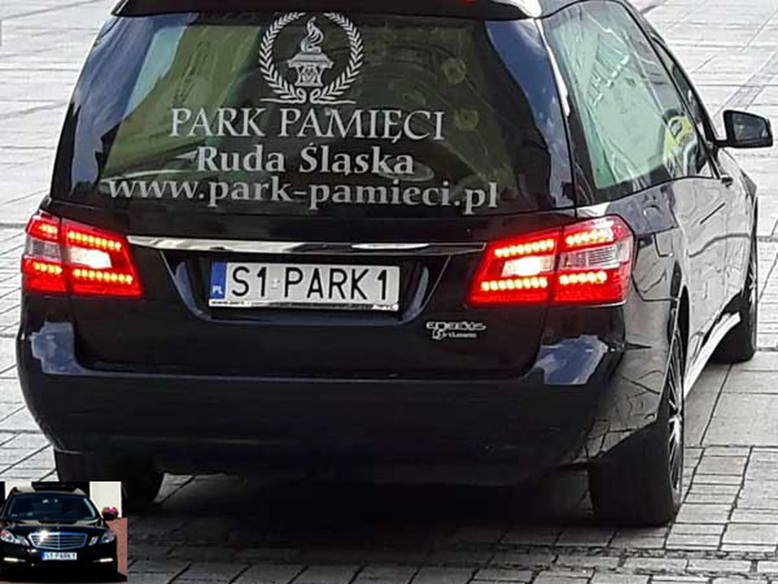 Fajny numer, blacha S1 PARK1