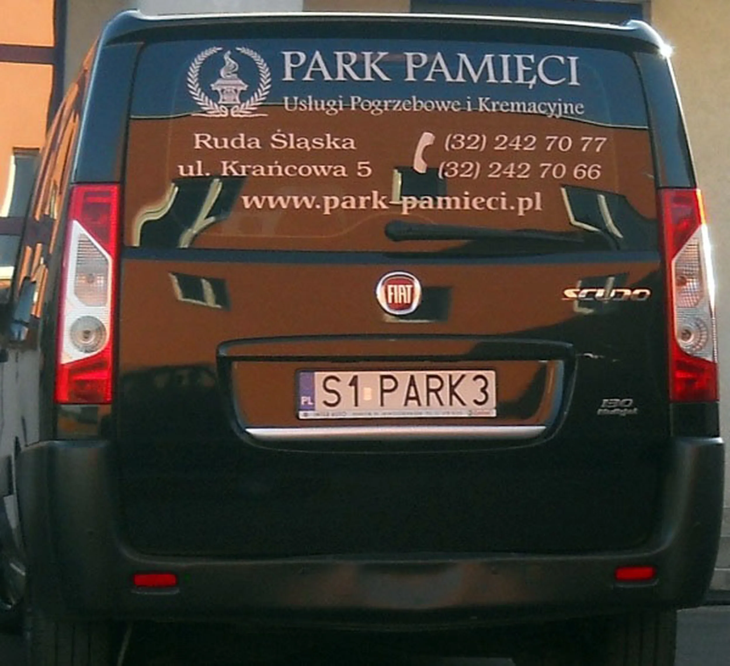 Fajny numer, blacha S1 PARK3