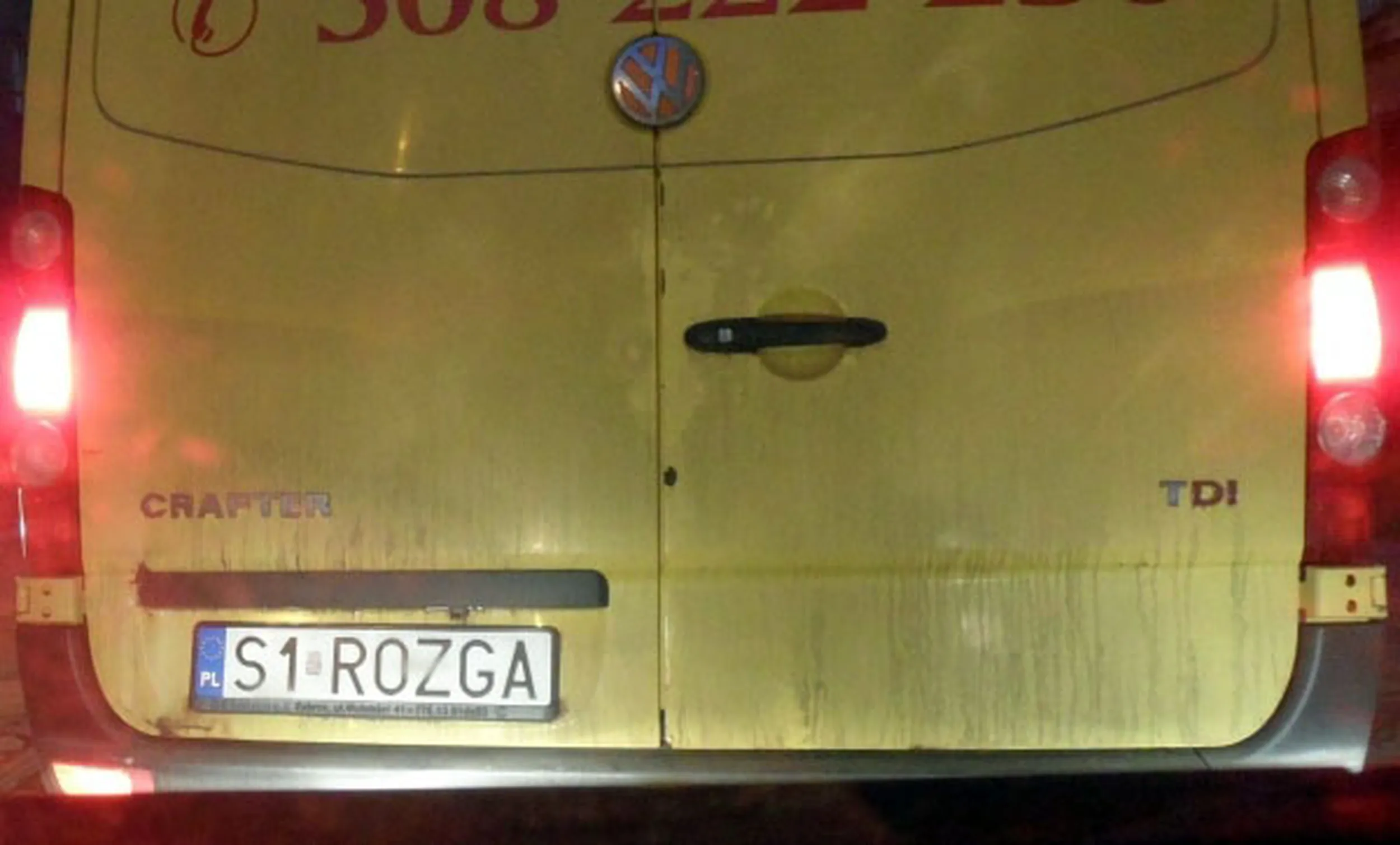 Fajny numer, blacha S1 ROZGA