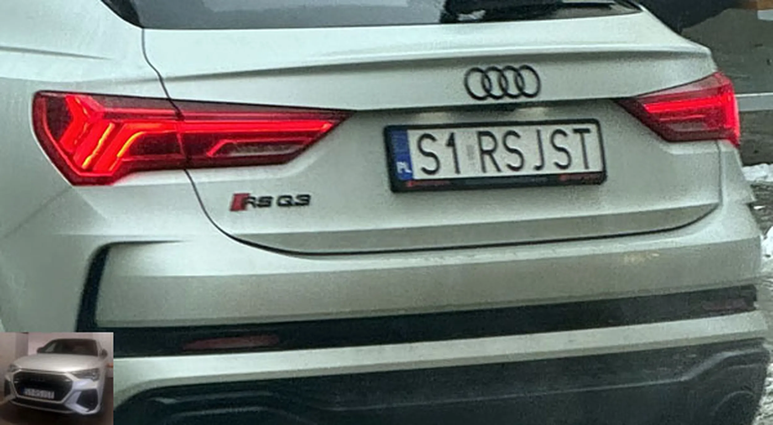 Fajny numer, blacha S1 RSJST