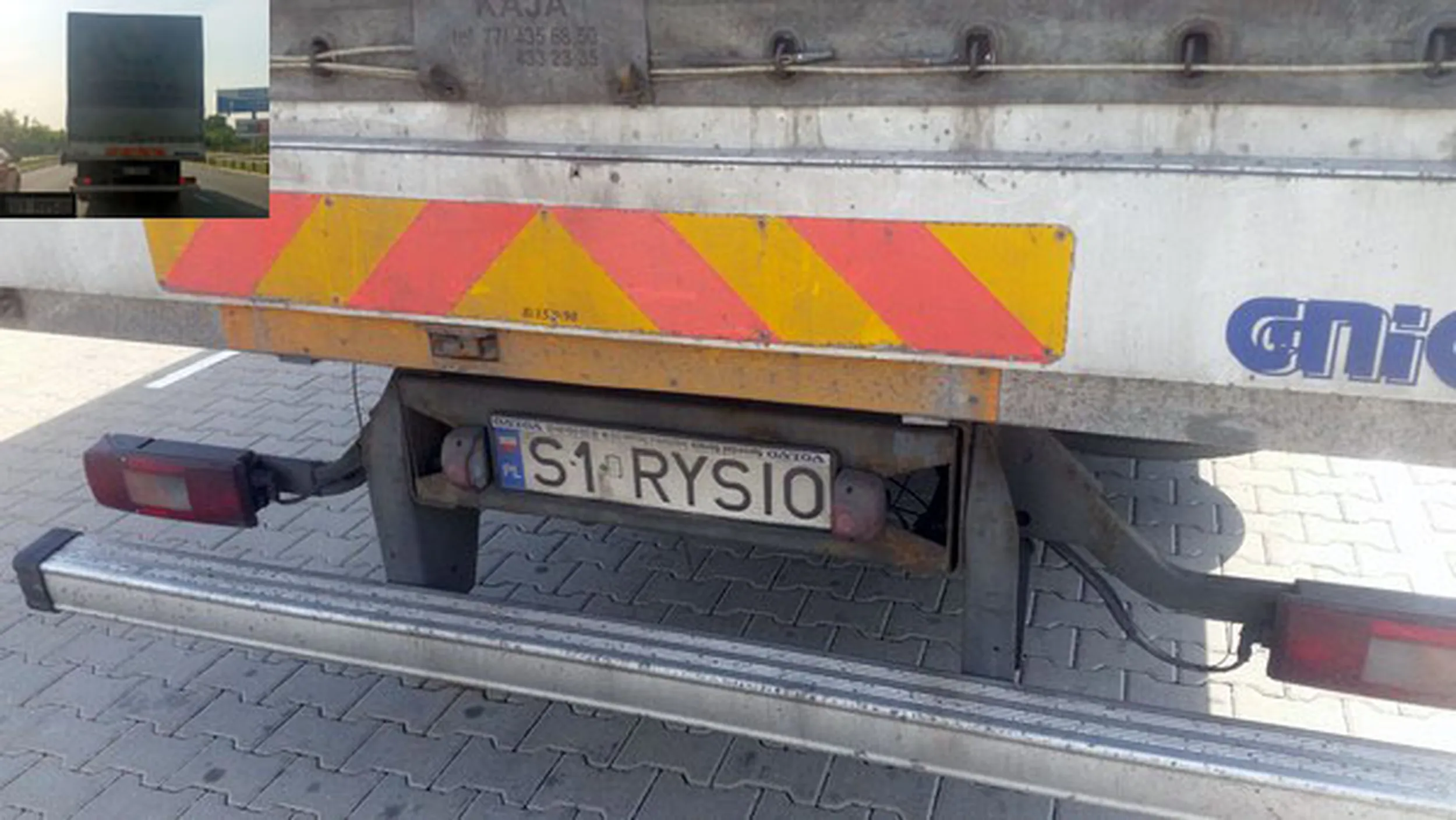 Fajny numer, blacha S1 RYSIO