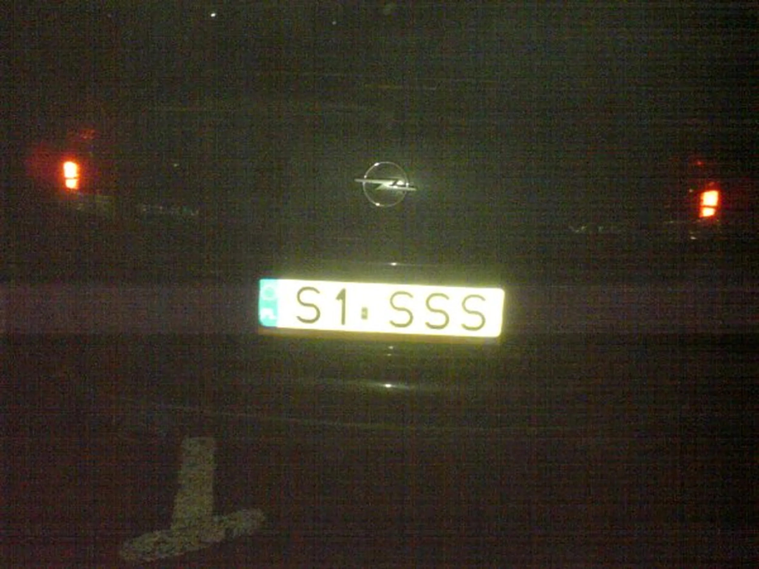 Fajny numer, blacha S1 SSS