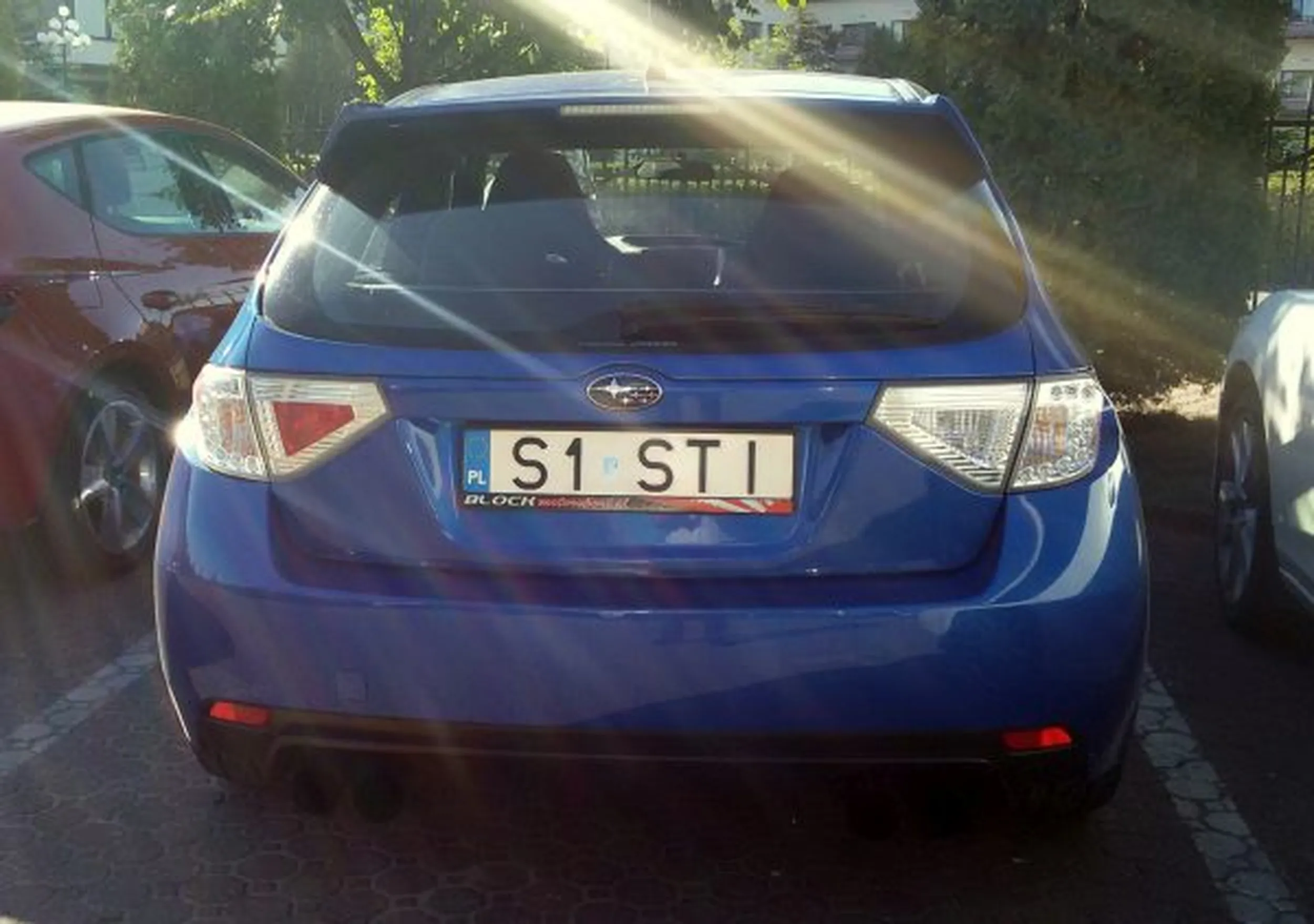 Fajny numer, blacha S1 STI