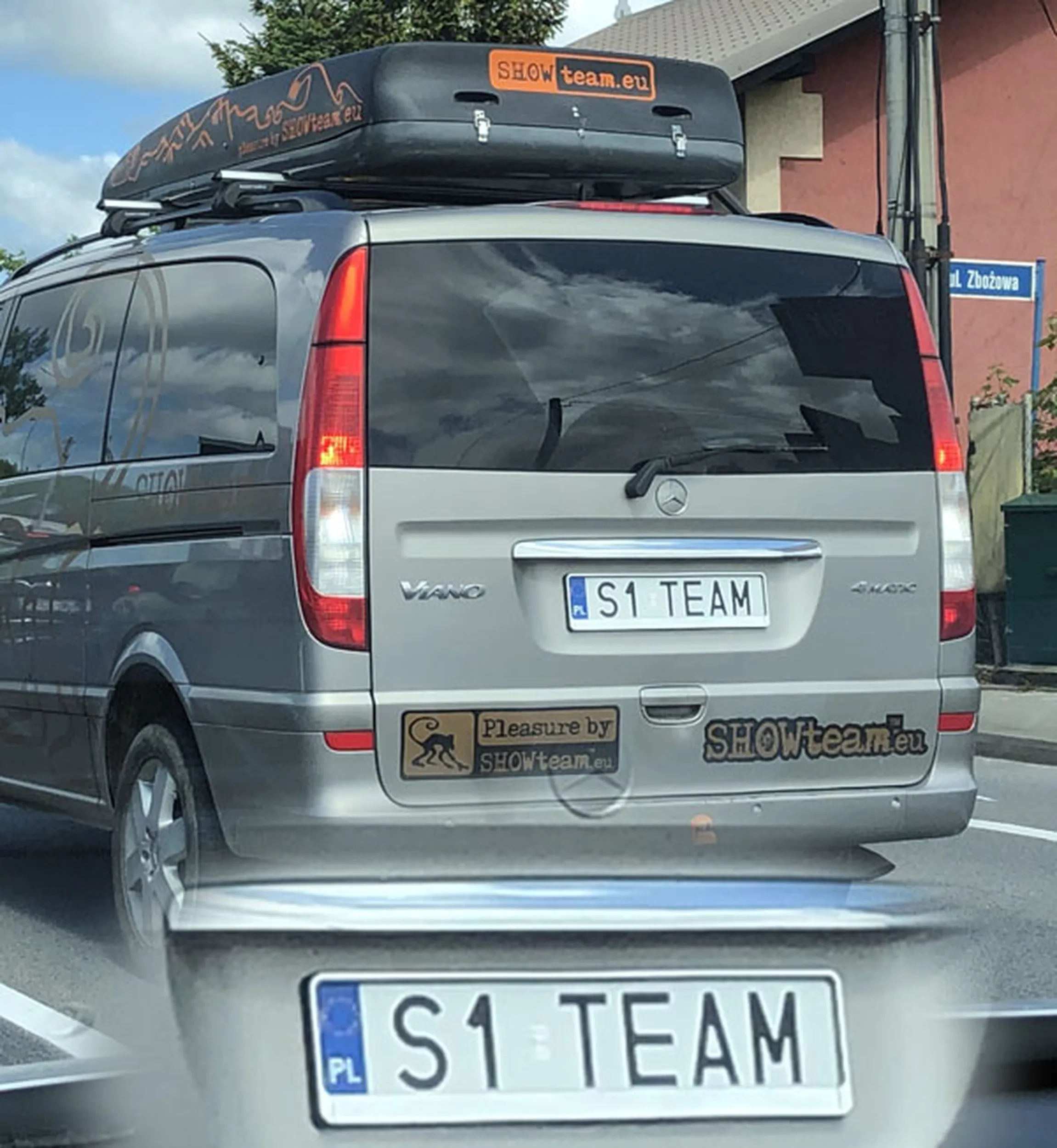 Fajny numer, blacha S1 TEAM