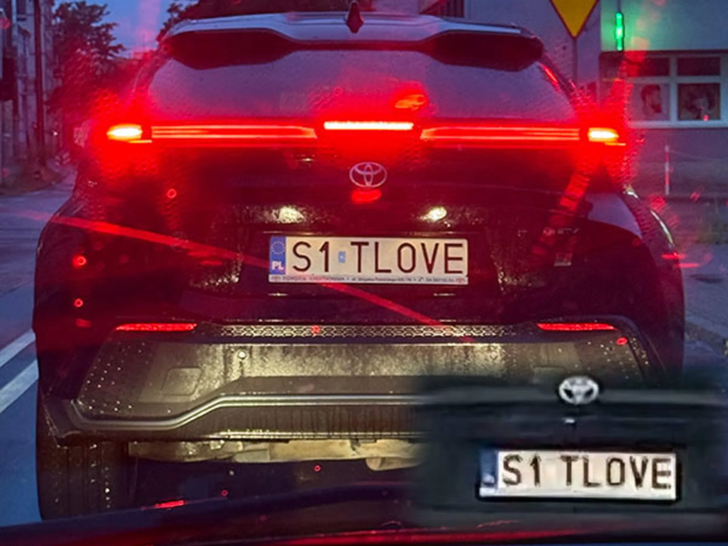 Fajny numer, blacha S1 TLOVE