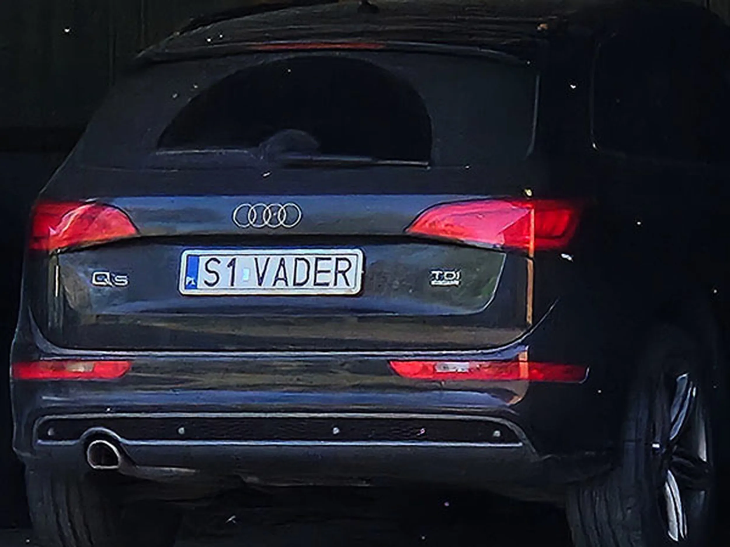 Fajny numer, blacha S1 VADER