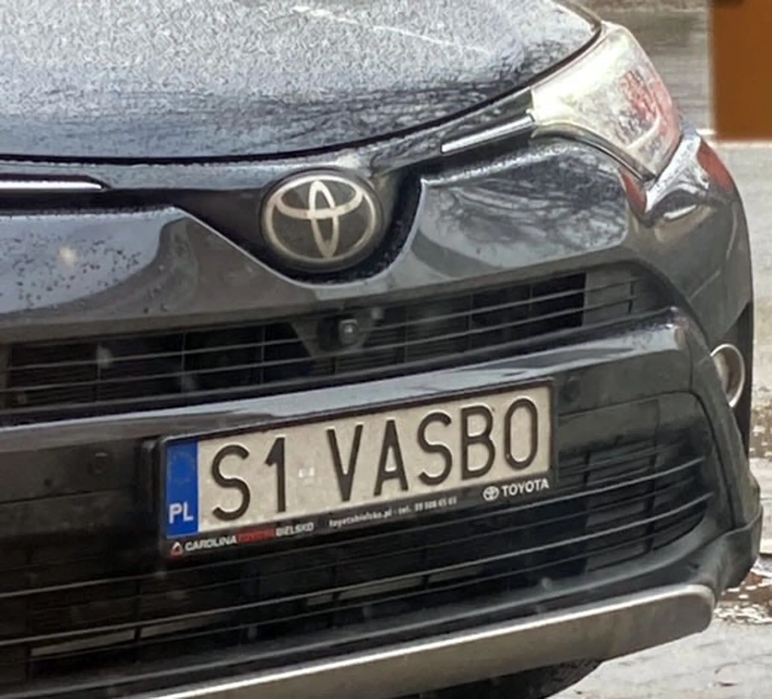 Fajny numer, blacha S1 VASBO