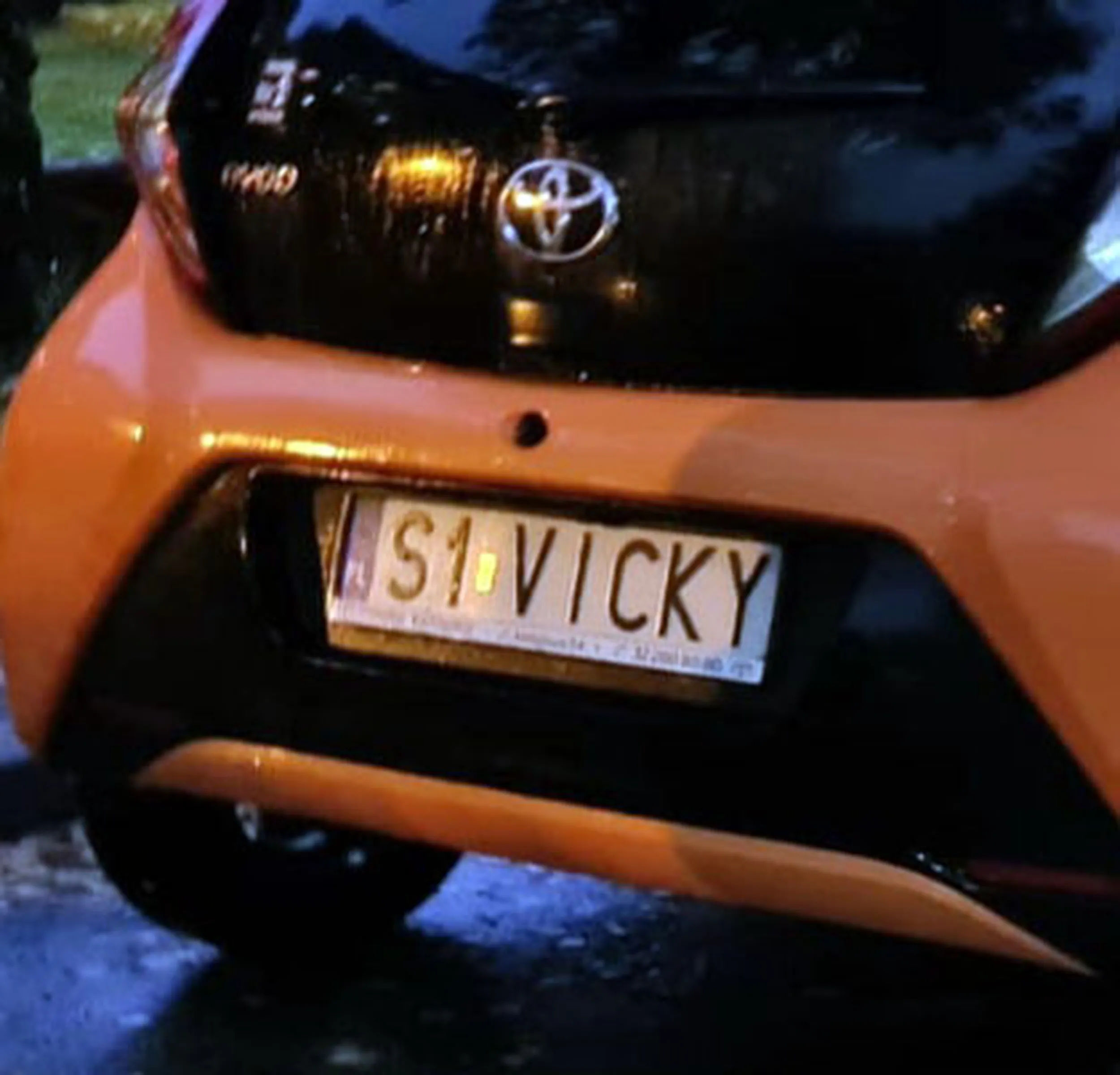 Fajny numer, blacha S1 VICKY