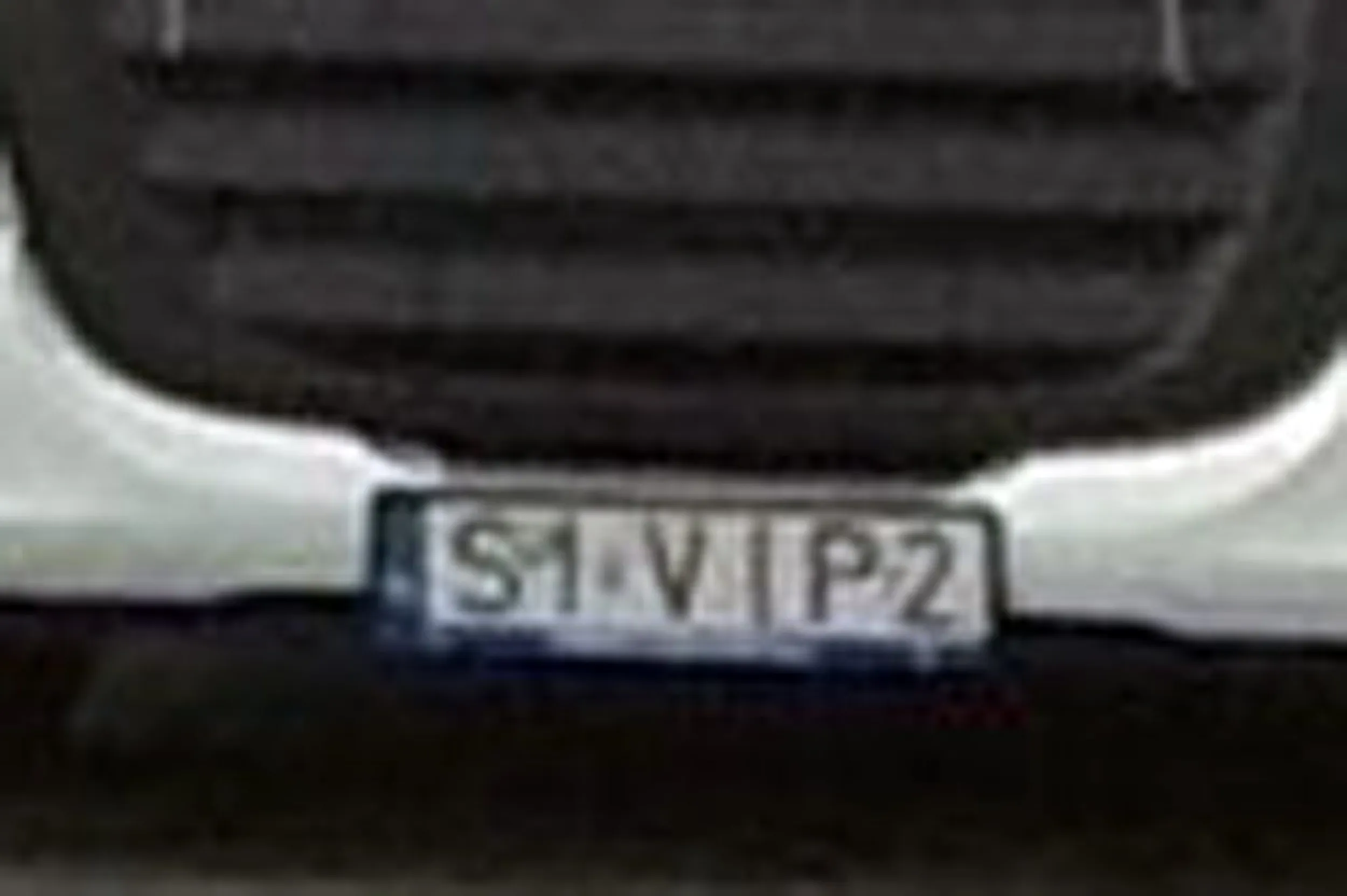 Fajny numer, blacha S1 VIP2