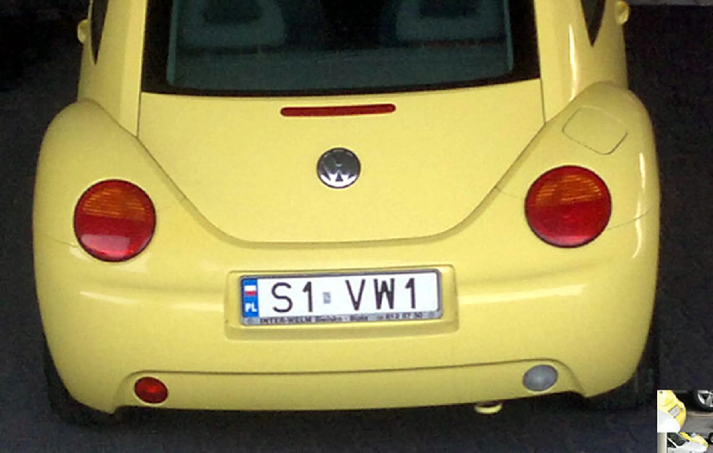 Fajny numer, blacha S1 VW1