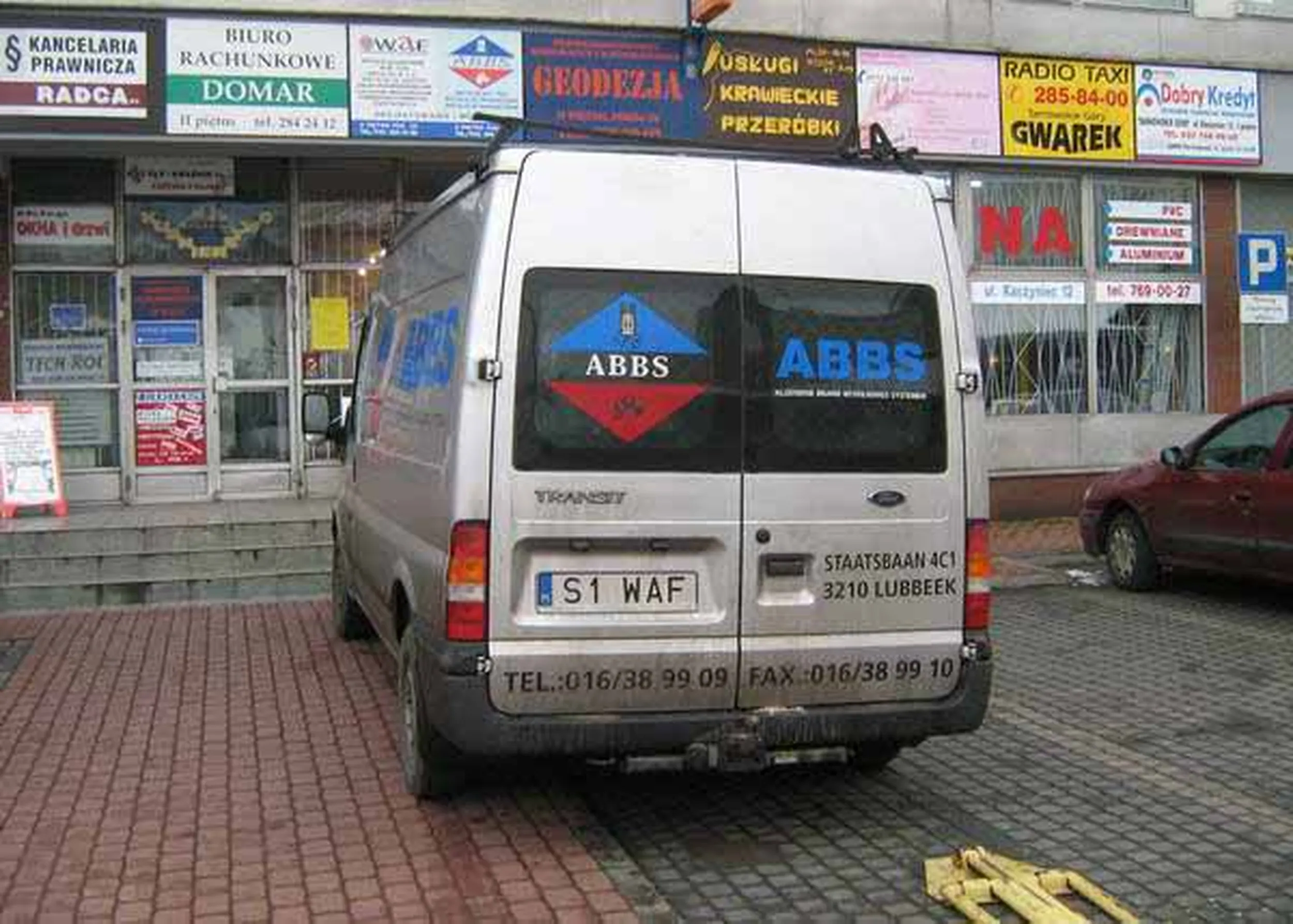 Fajny numer, blacha S1 WAF