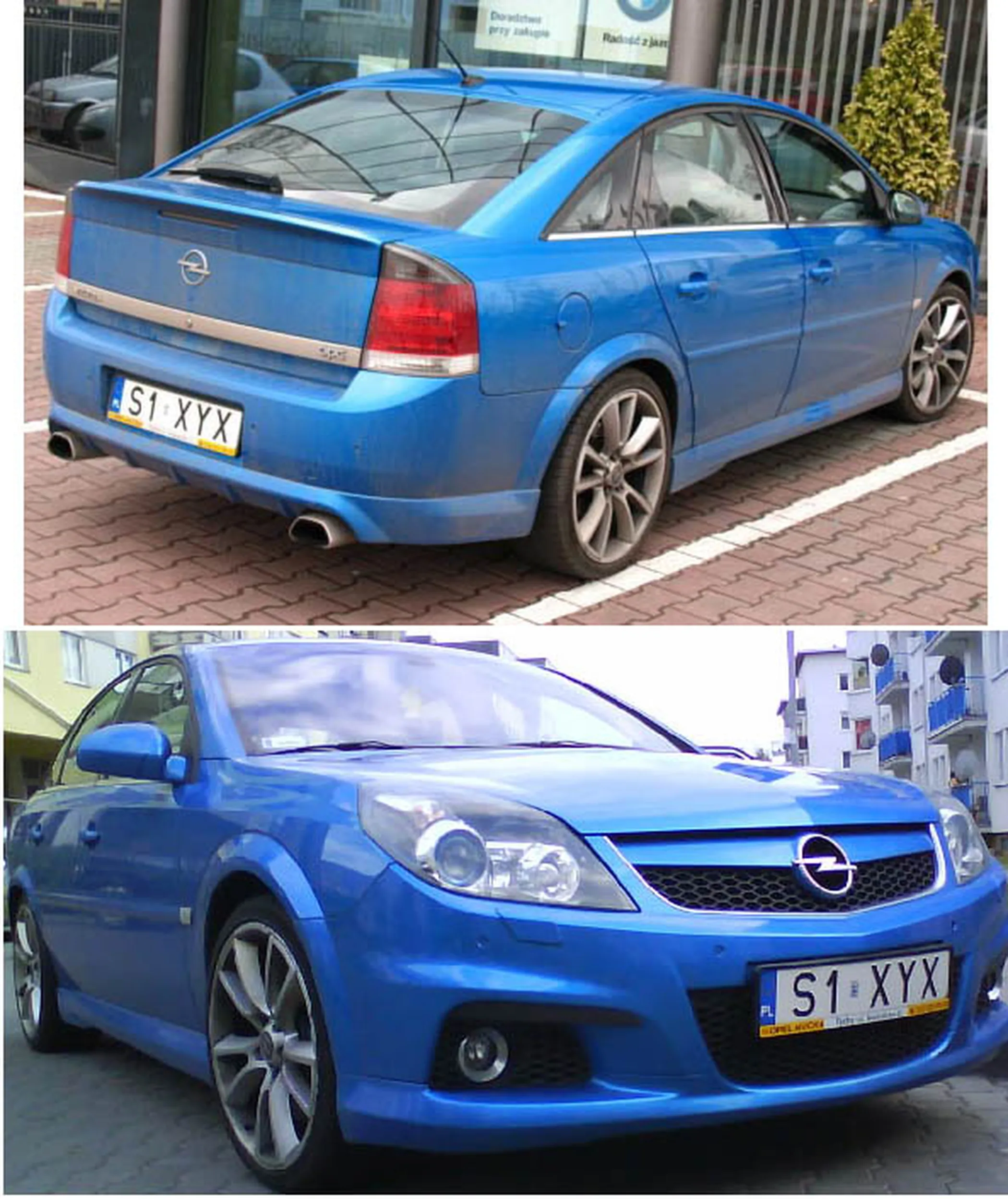 Fajny numer, blacha S1 XYX