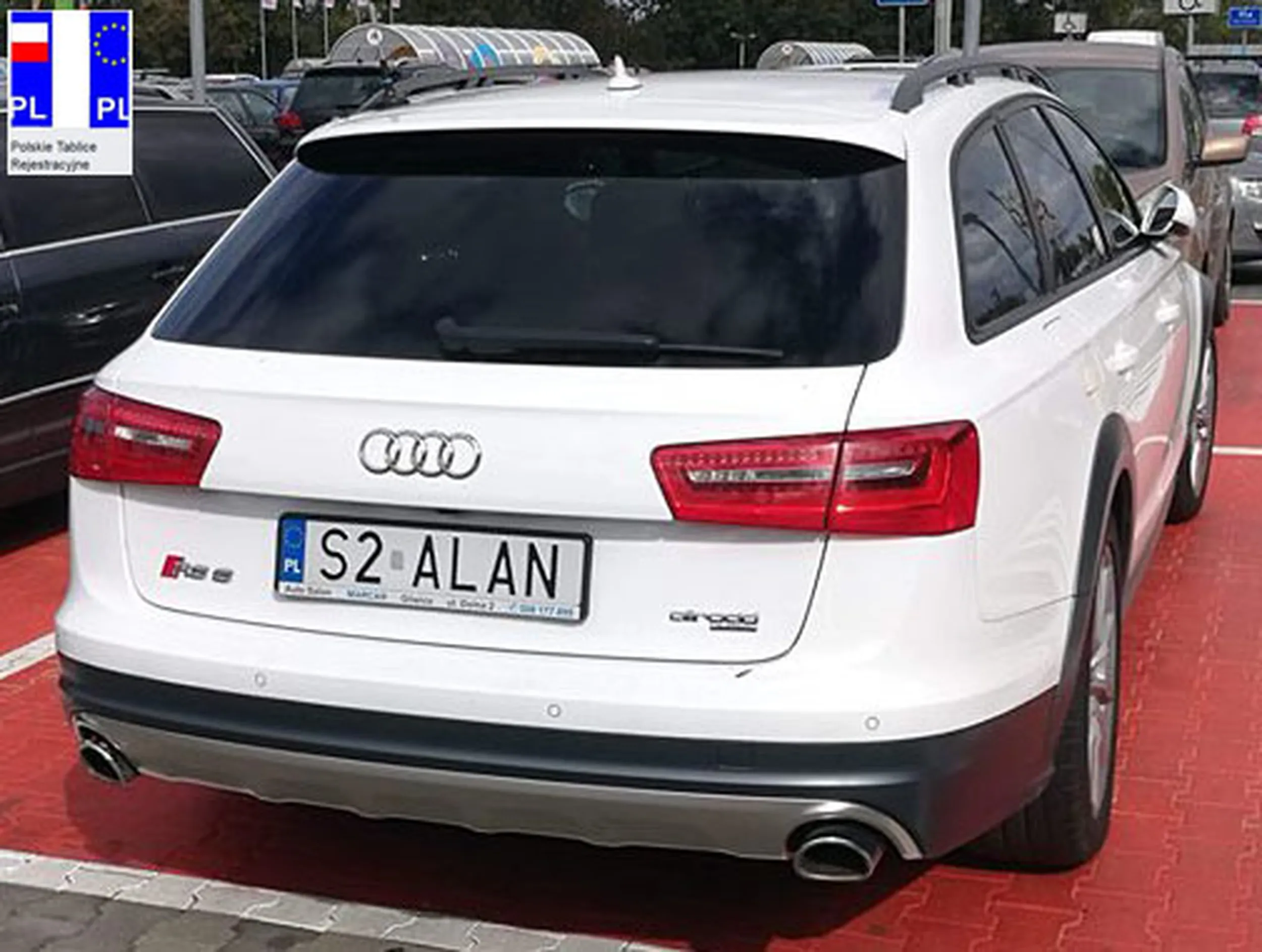 Fajny numer, blacha S2 ALAN