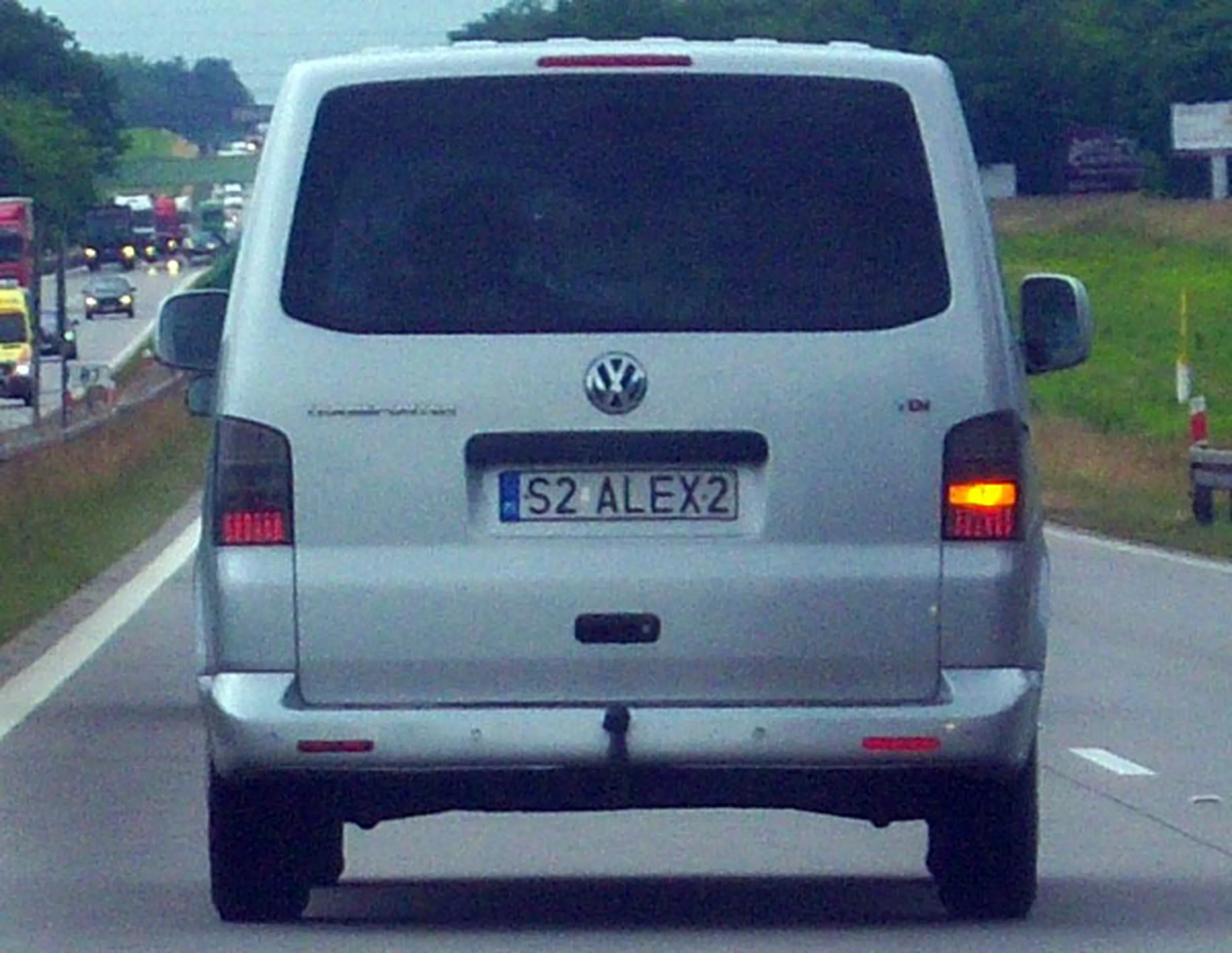 Fajny numer, blacha S2 ALEX2