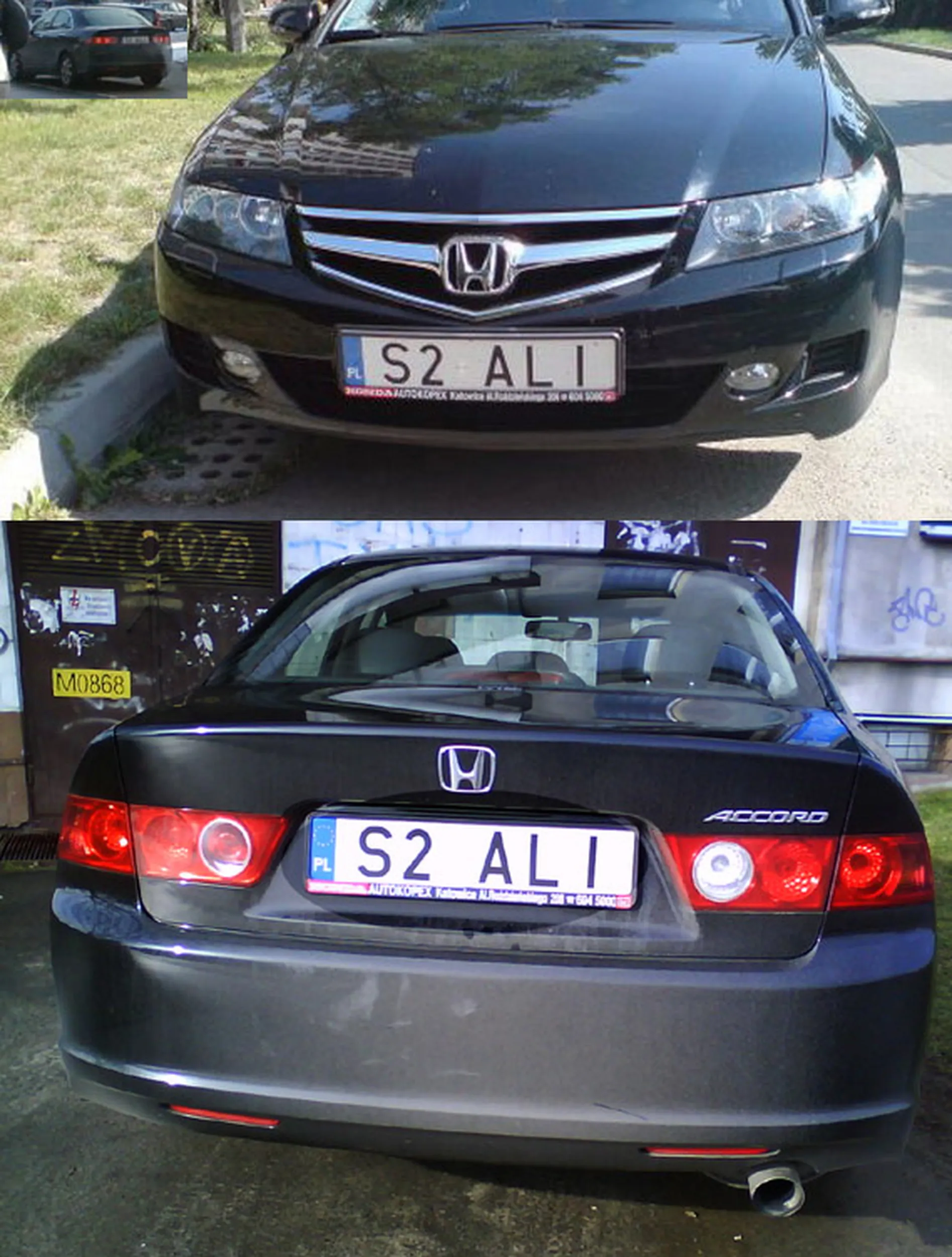 Fajny numer, blacha S2 ALI