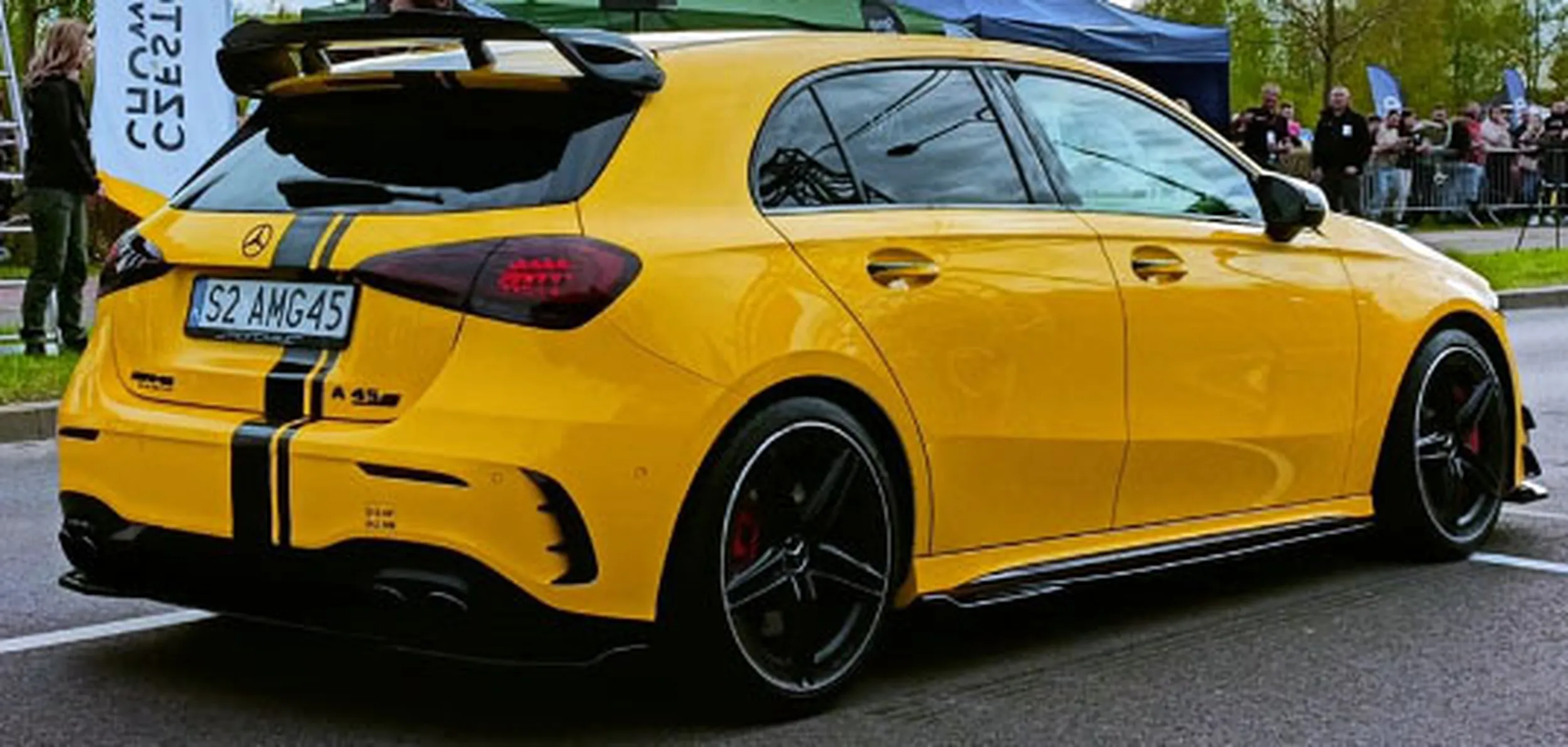 Fajny numer, blacha S2 AMG45