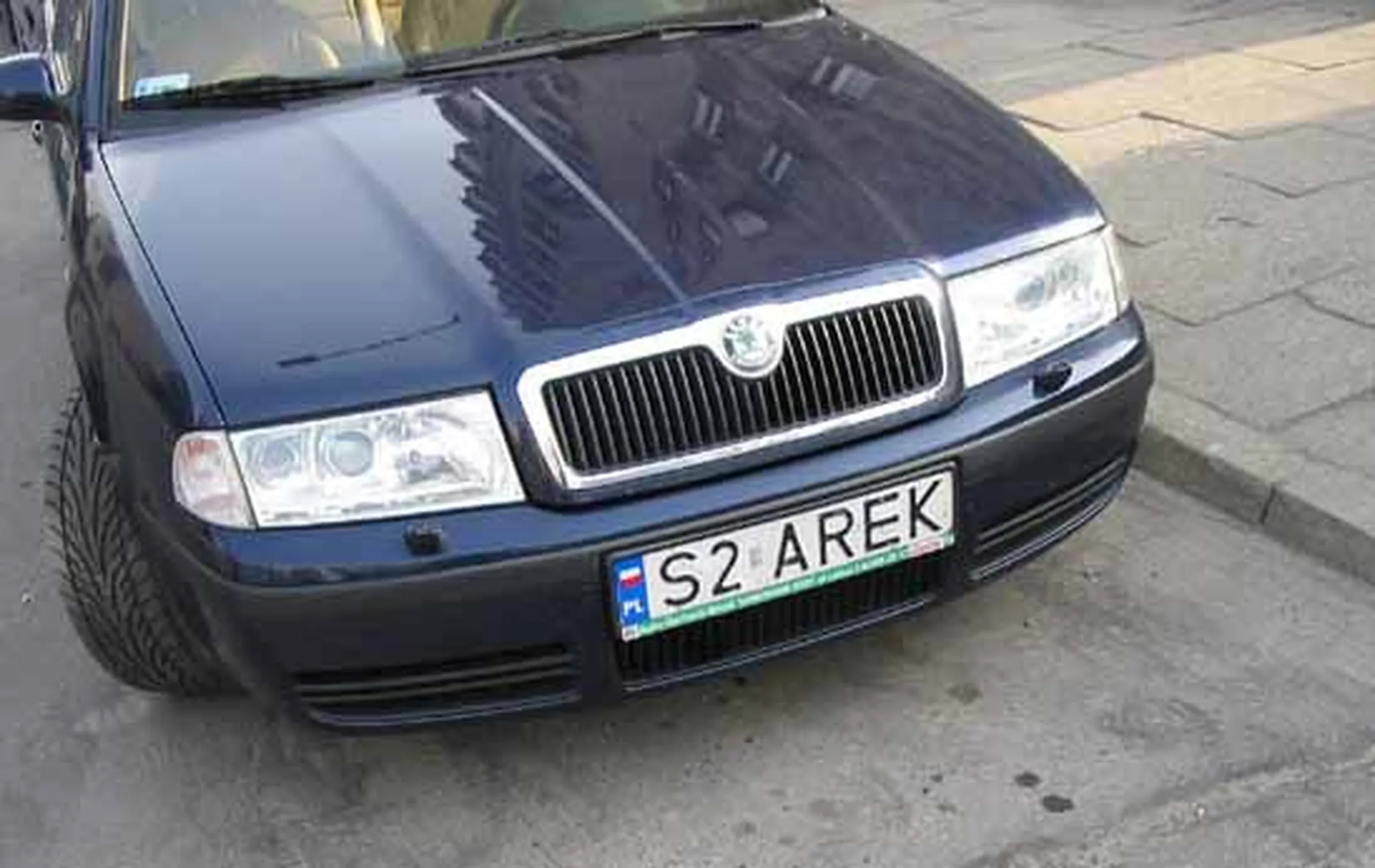 Fajny numer, blacha S2 AREK