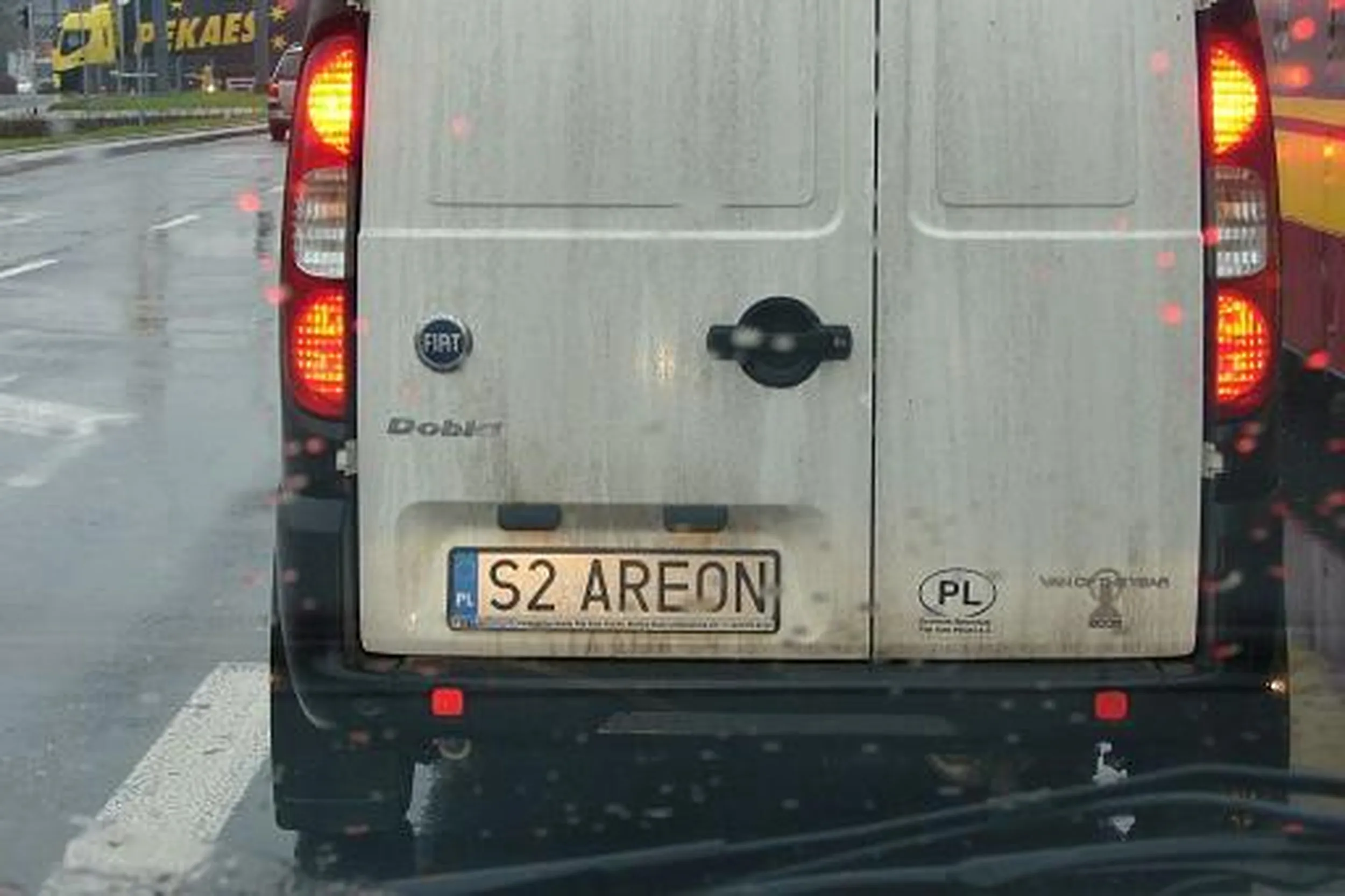 Fajny numer, blacha S2 AREON