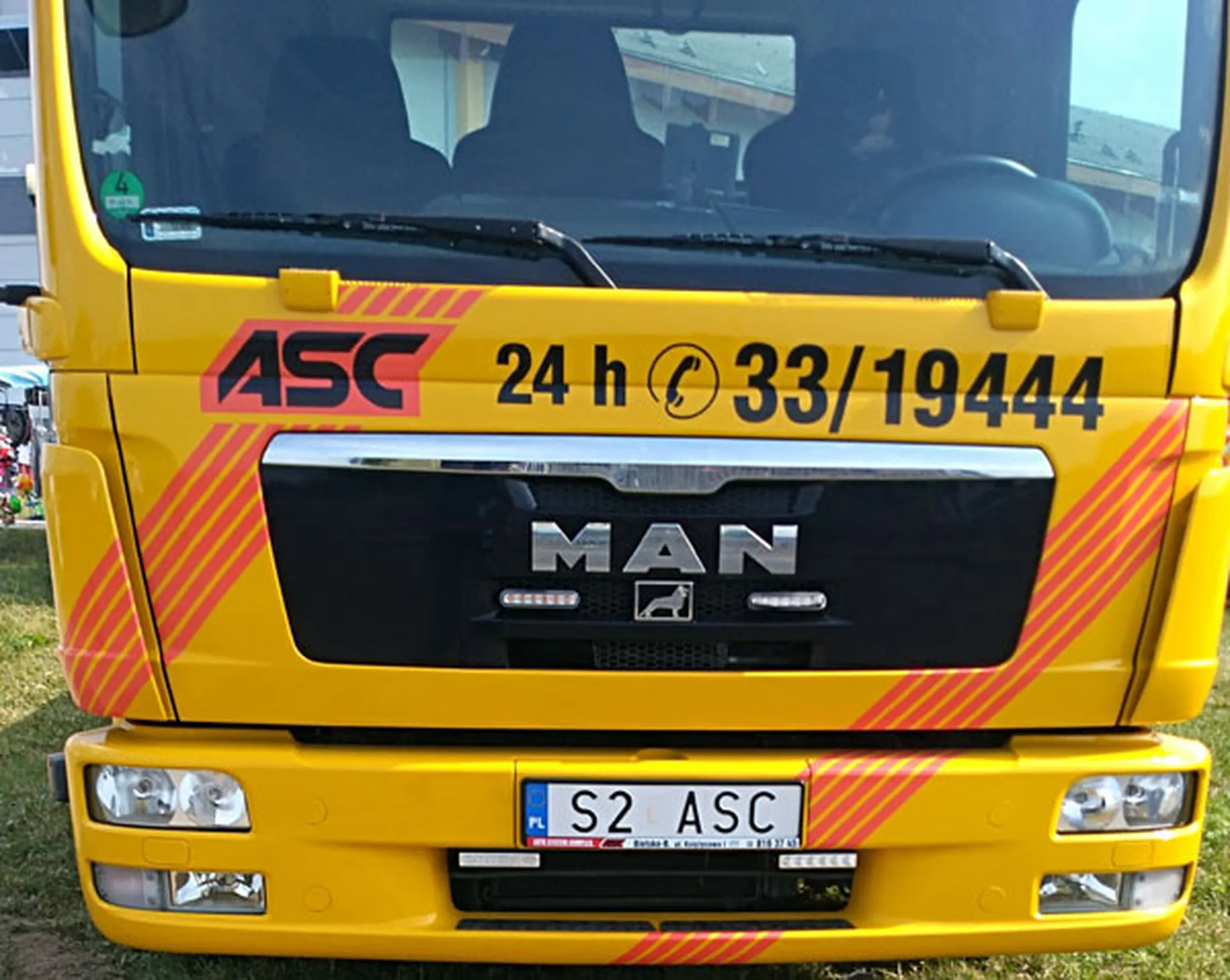 Fajny numer, blacha S2 ASC